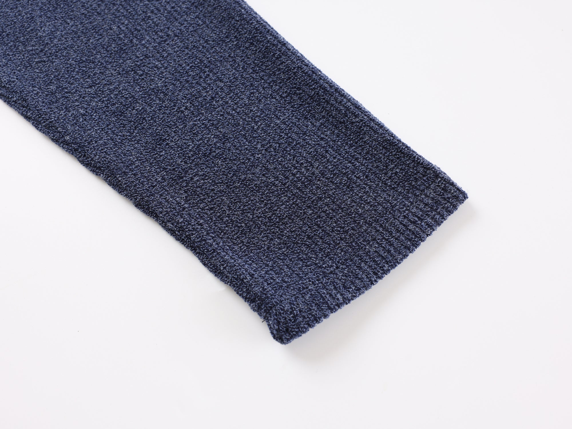 Ribbed Henley Long-Sleeve Tee | Relaxed Everyday Knit Top