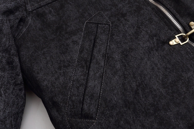 Omirad Vintage Toggle Cotton Jacket | Faux Fur Collar