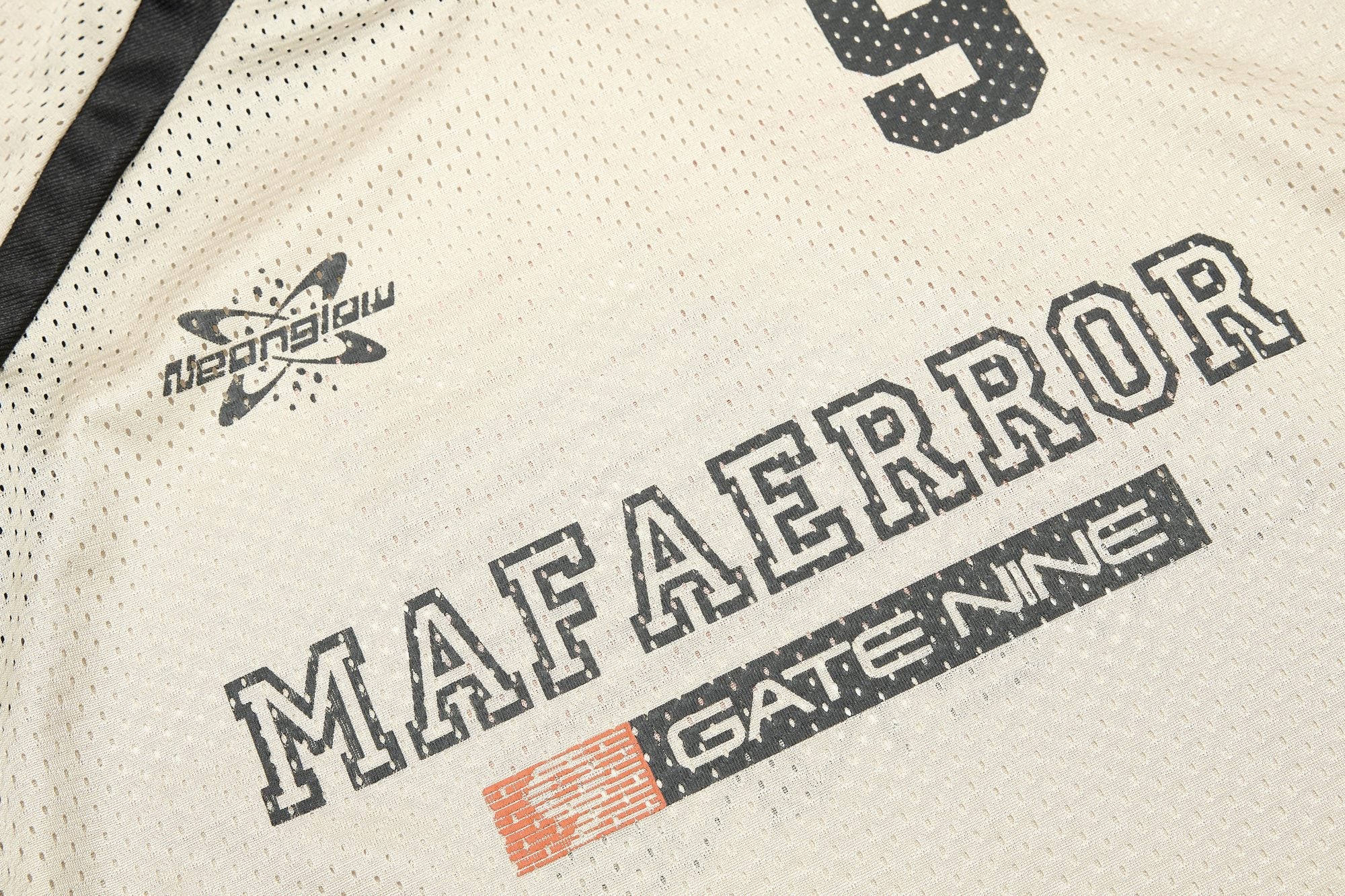 Mafaerror Starline Mesh Jersey | Number 9 Sport Streetwear