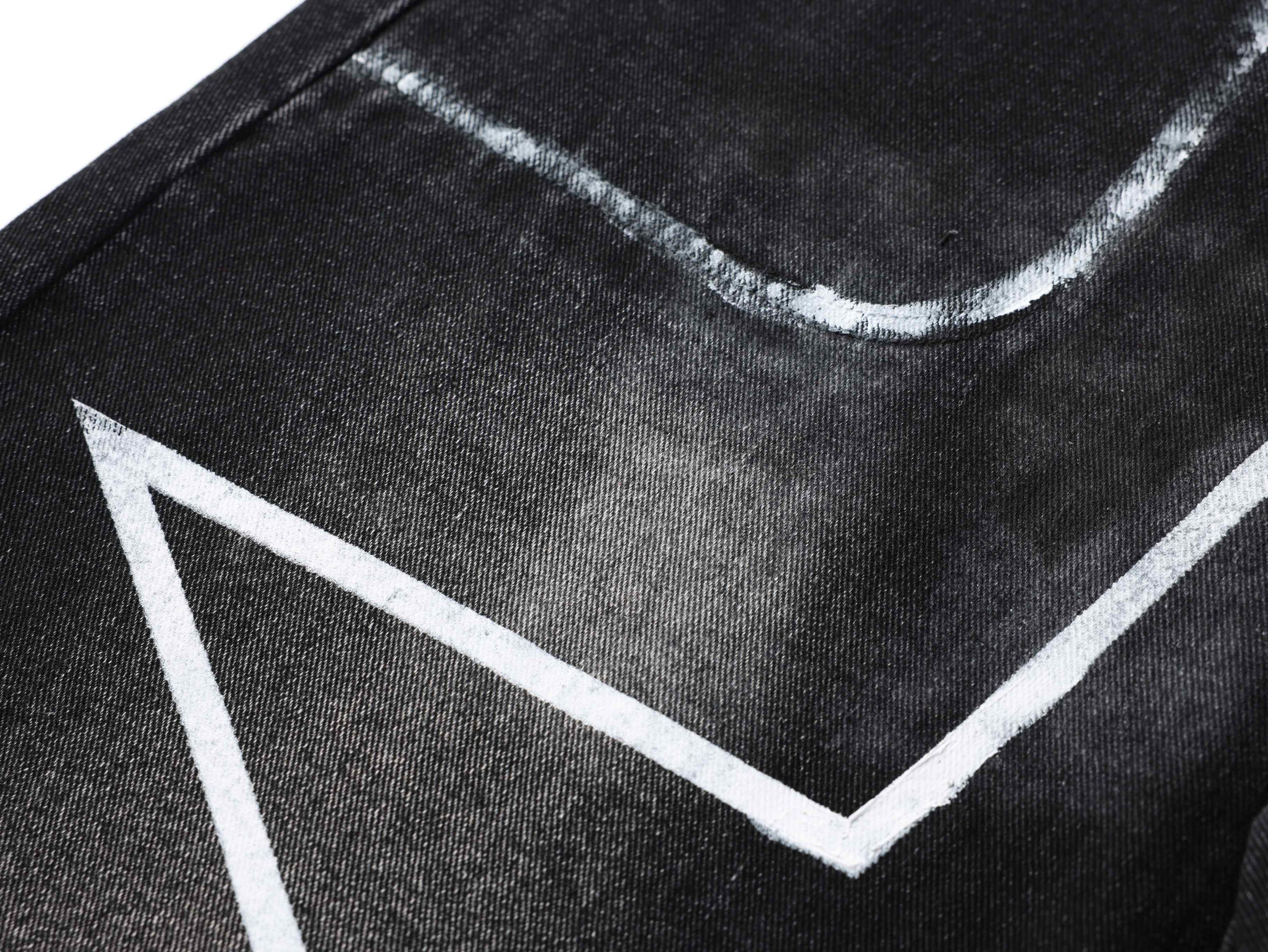 Omirad Star Fade Baggy Jeans | Y2K Wide-Leg Denim