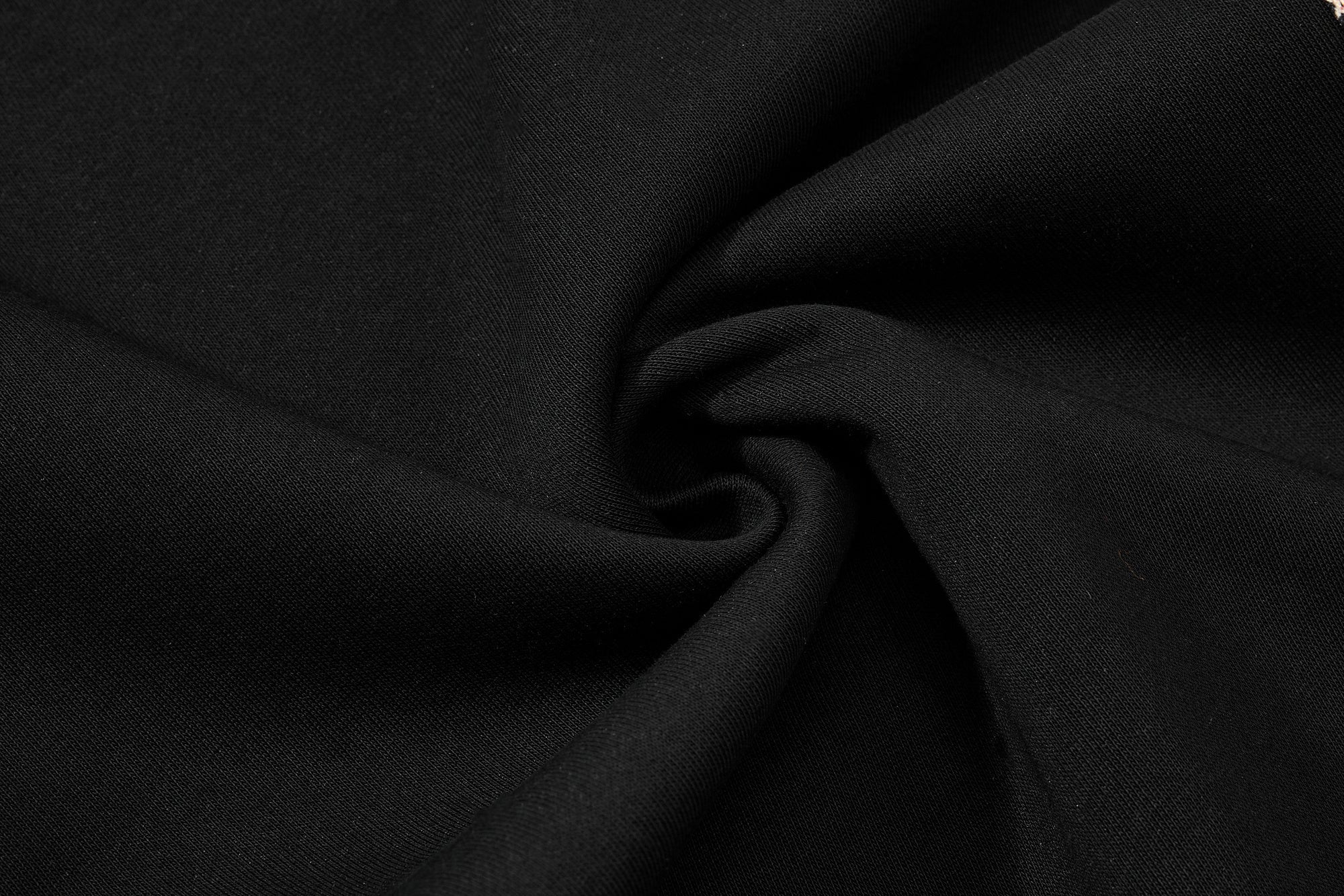 Omirad Gothic Cross Track Pants | Wide-Leg Streetwear