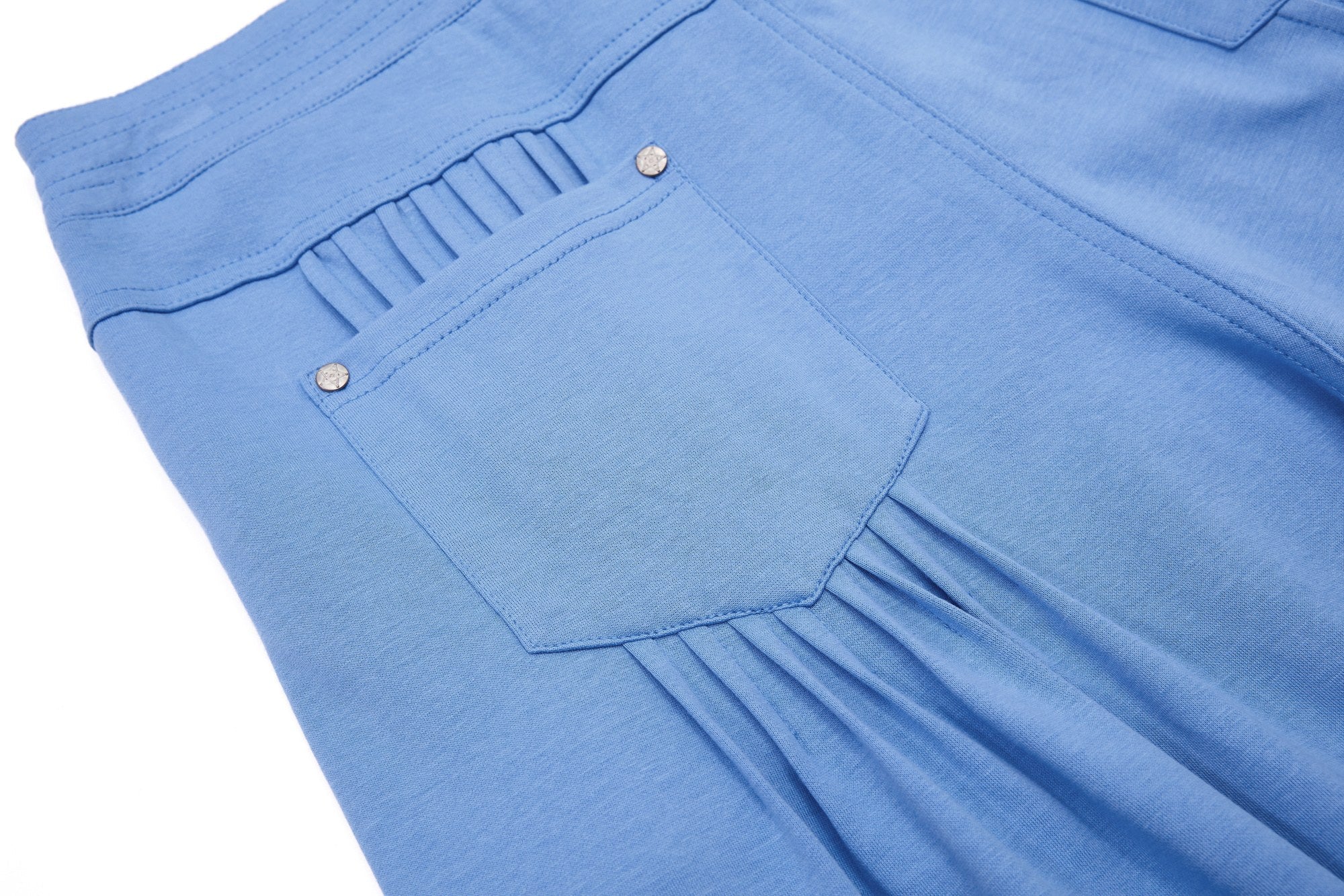 Omirad Flow Wide-Leg Pants | Oversized Draped Cotton Trousers