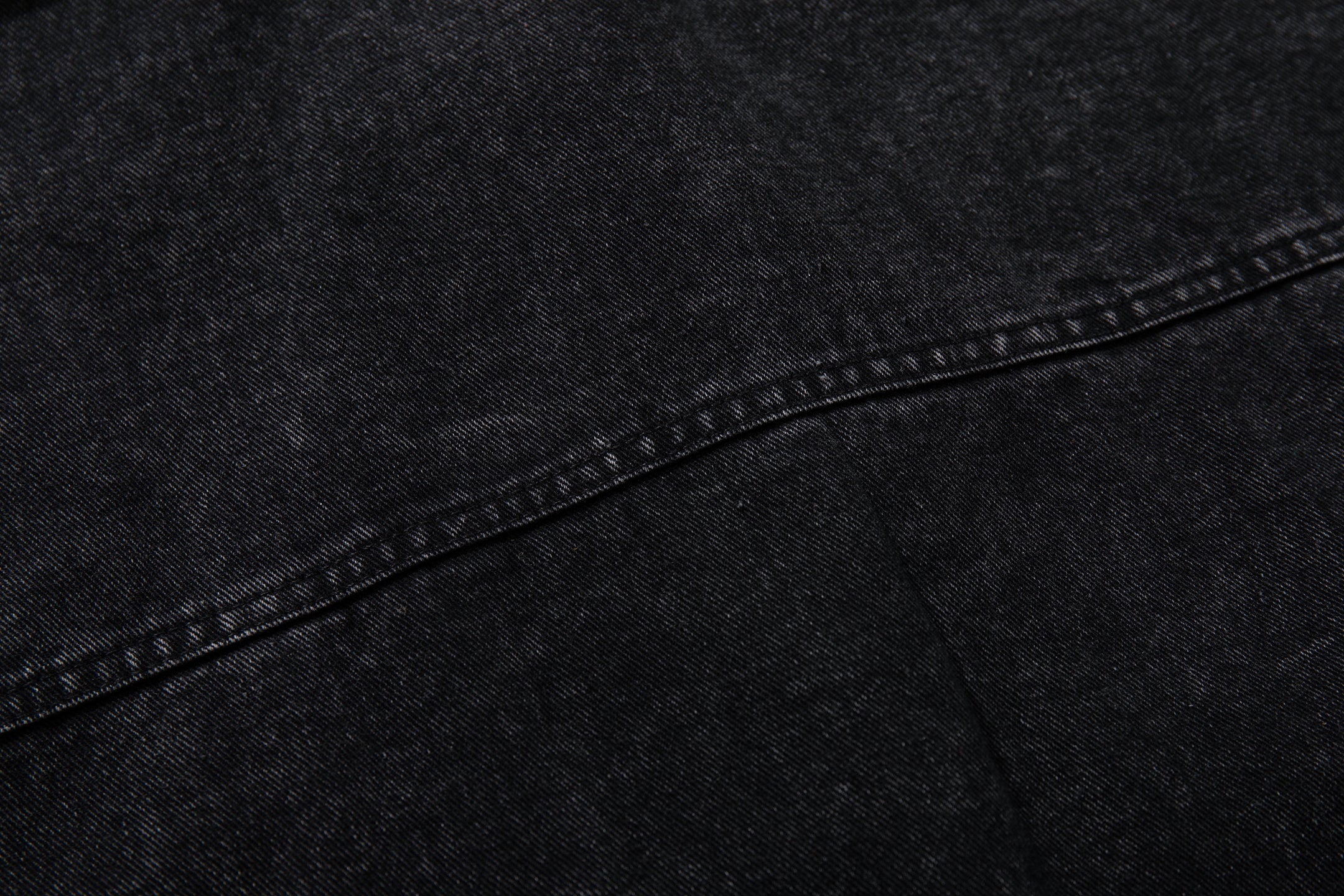 Washed Denim Hoodie with Metal Toggle Front | Omirad