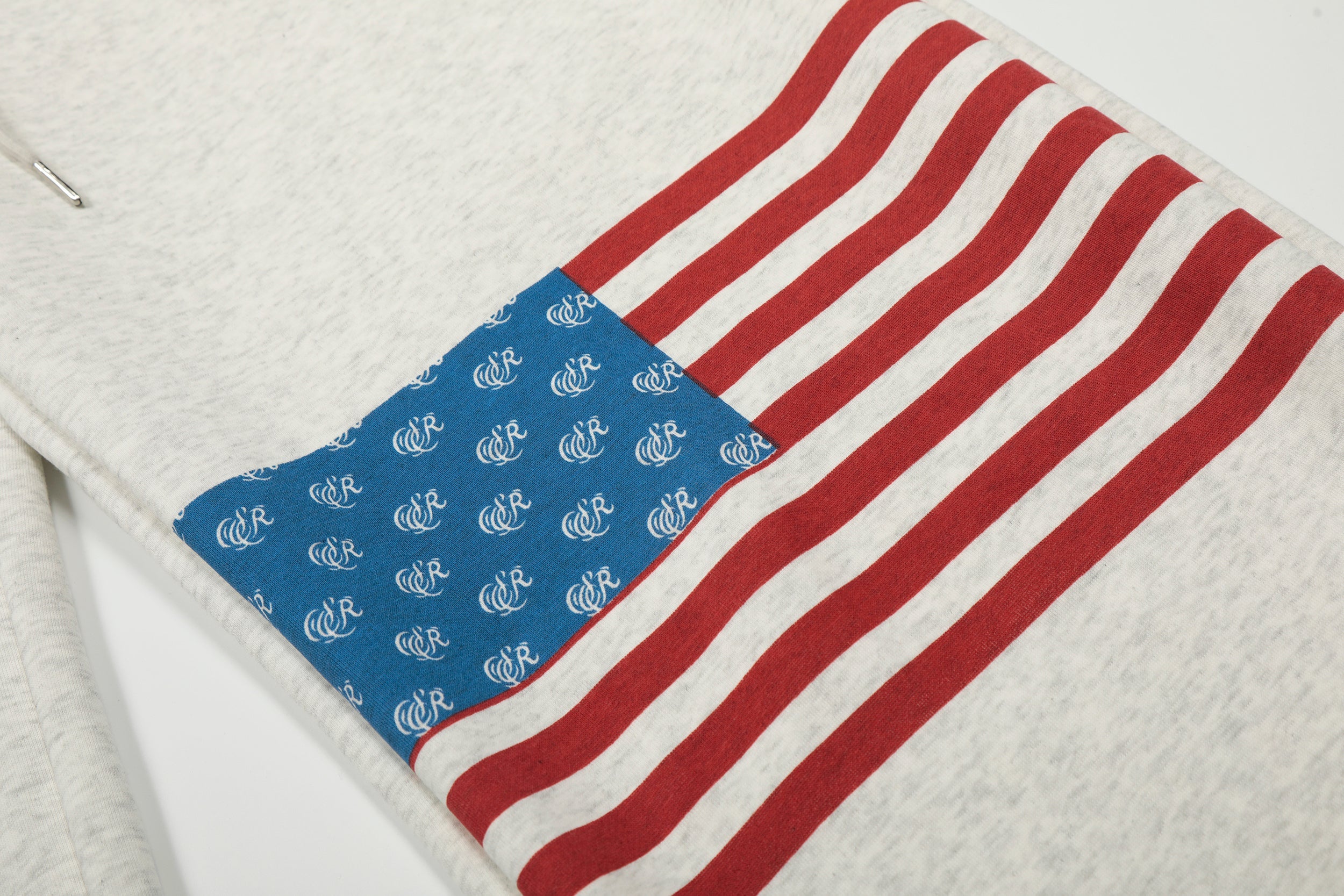 Flag Graphic Wide-Leg Sweatpants | Streetwear Joggers