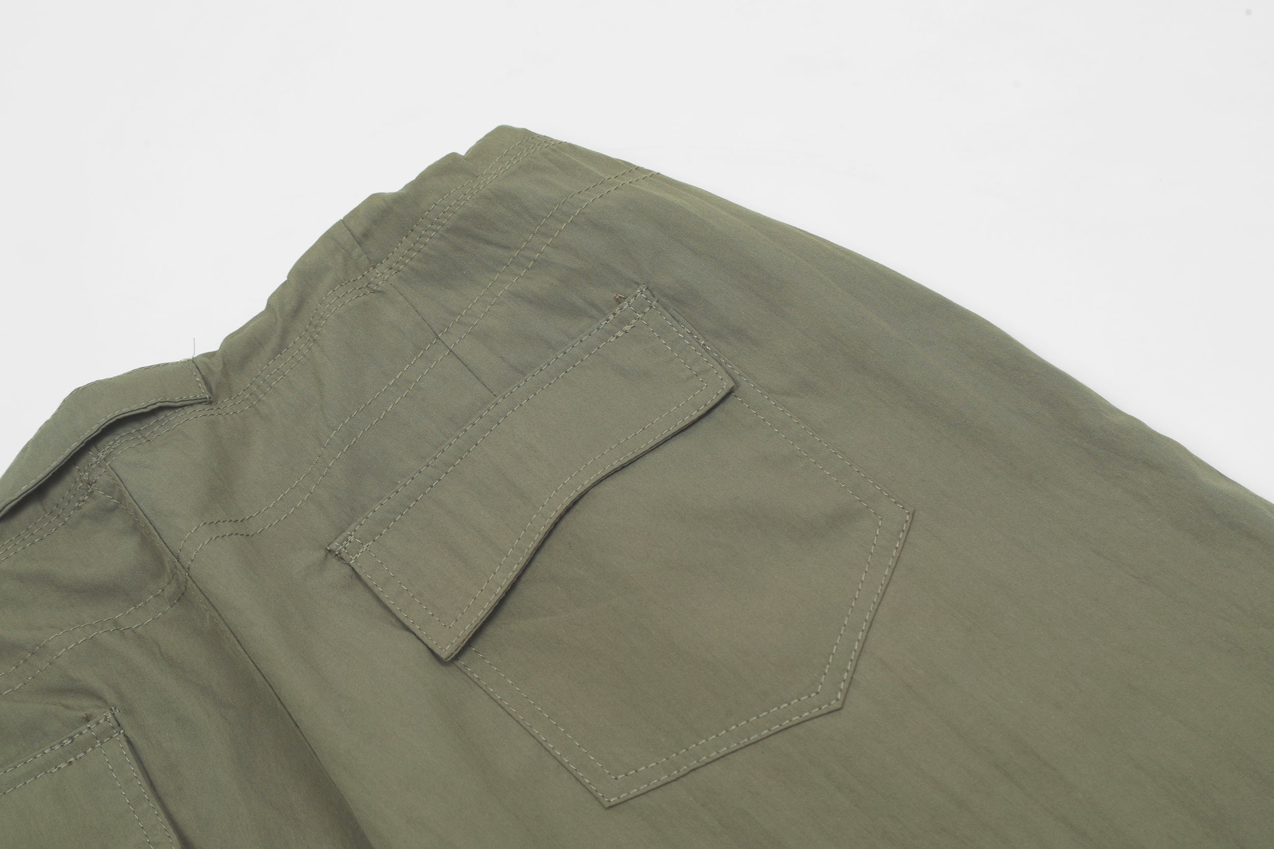 Omirad Tech Drawstring Utility Pants | Wide-Leg Parachute