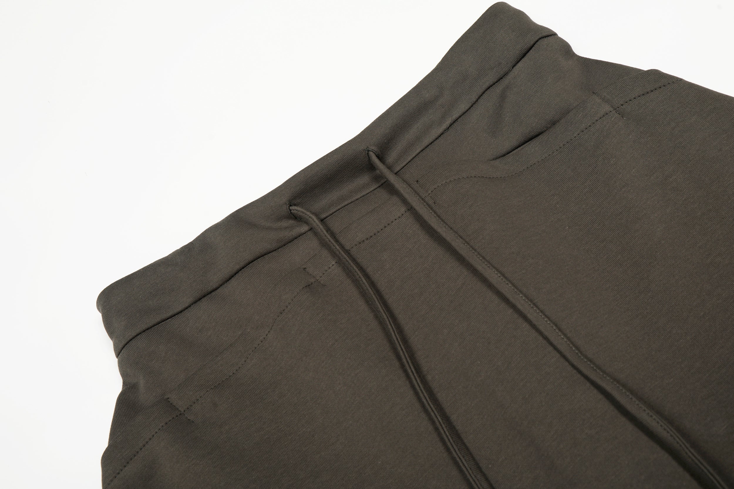 Omirad Essential Wide-Leg Relaxed Knit Pants | Olive