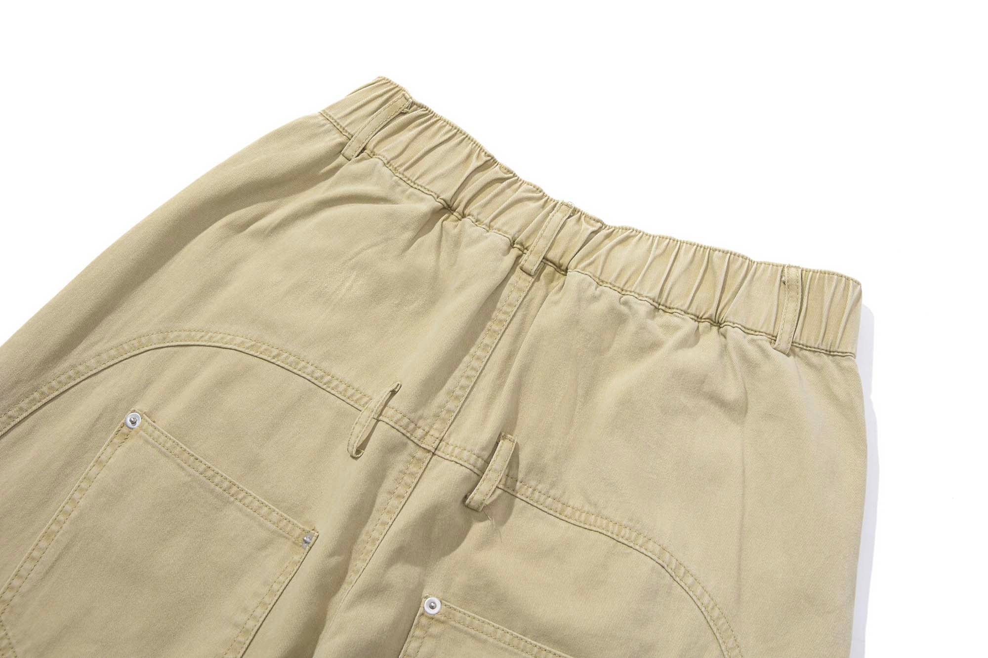 Omirad Vintage Wide-Leg Stacked Barrel Pants | 100% Cotton