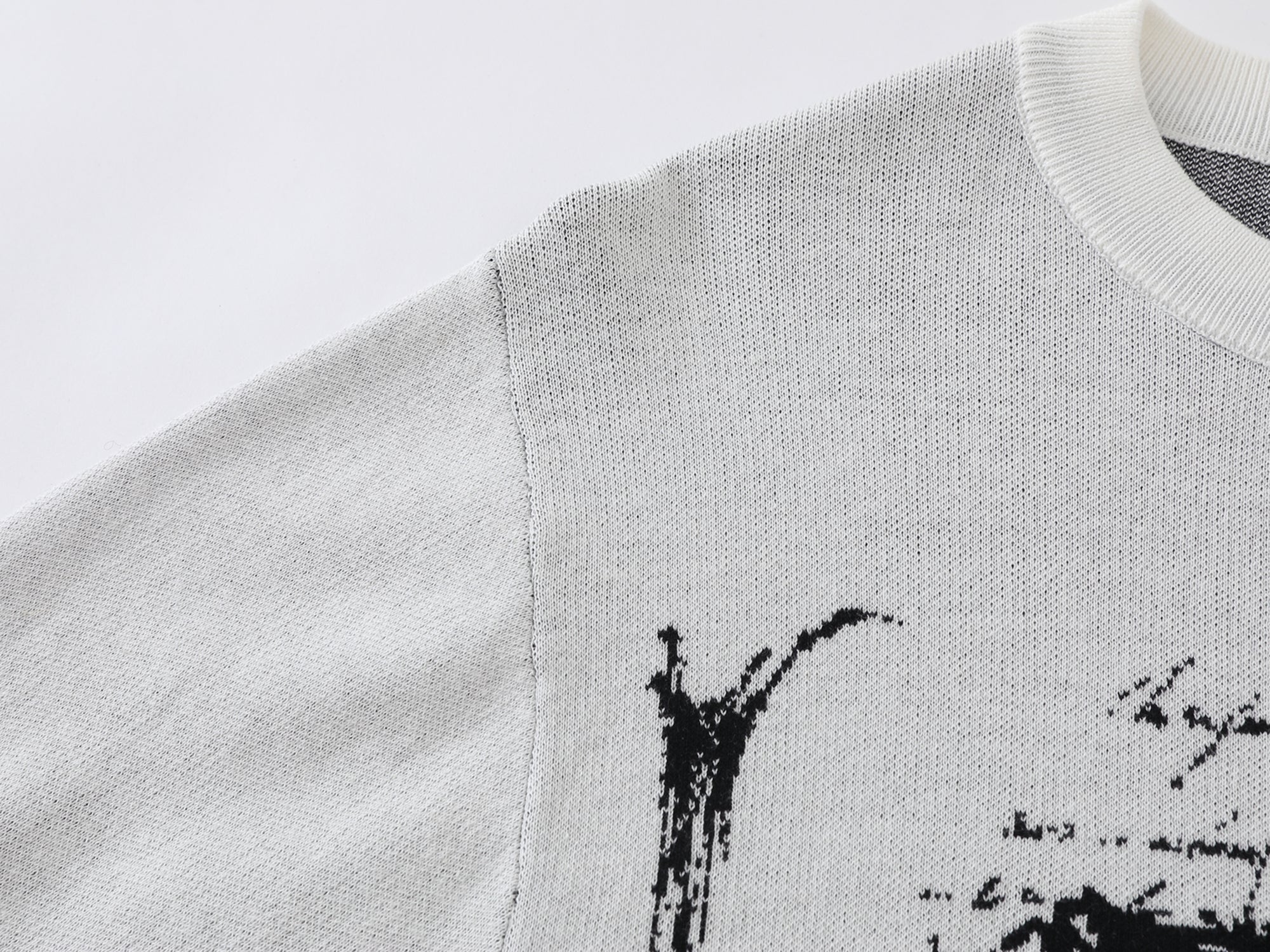 Omirad Gothic Cross Knit Sweater | Dark Art Streetwear