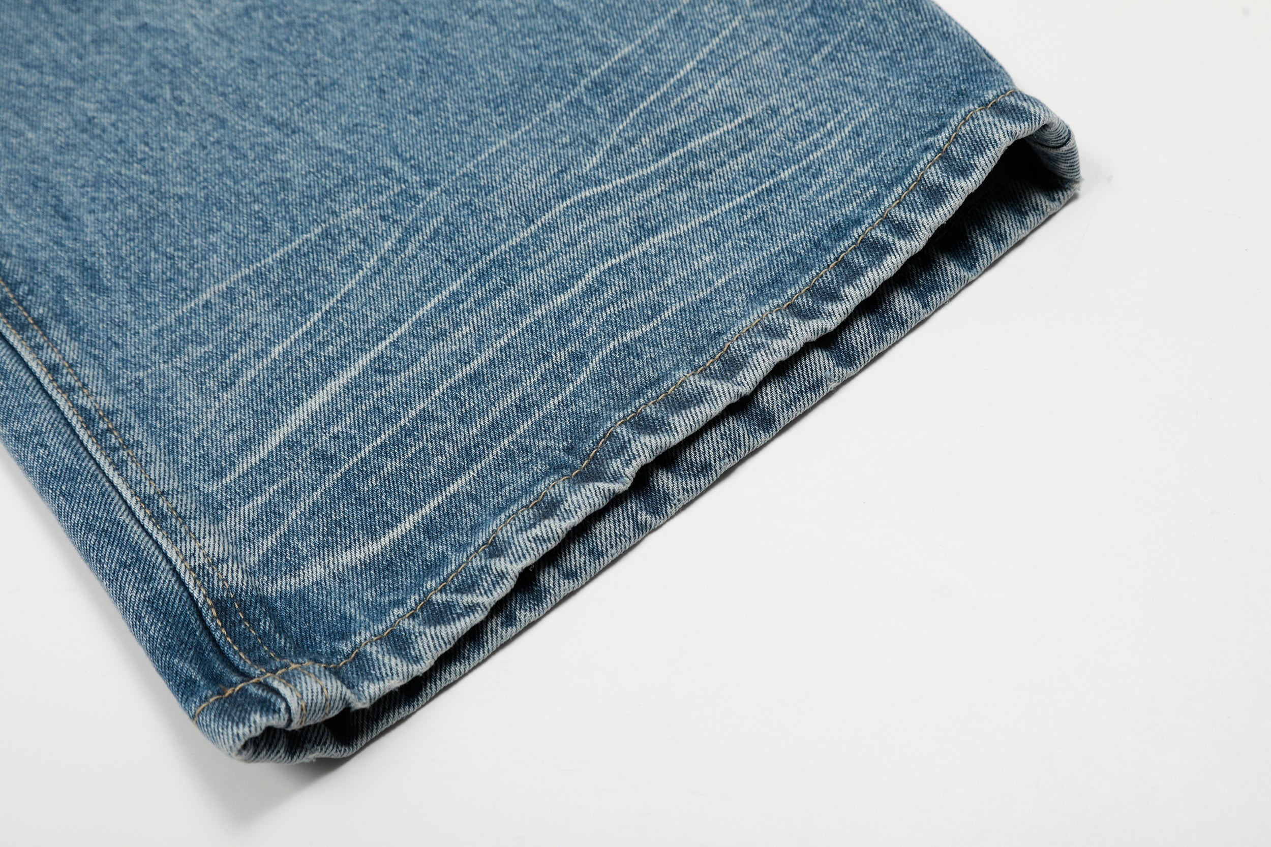 Fringe-Detail Vintage Wide-Leg Jeans | Omirad