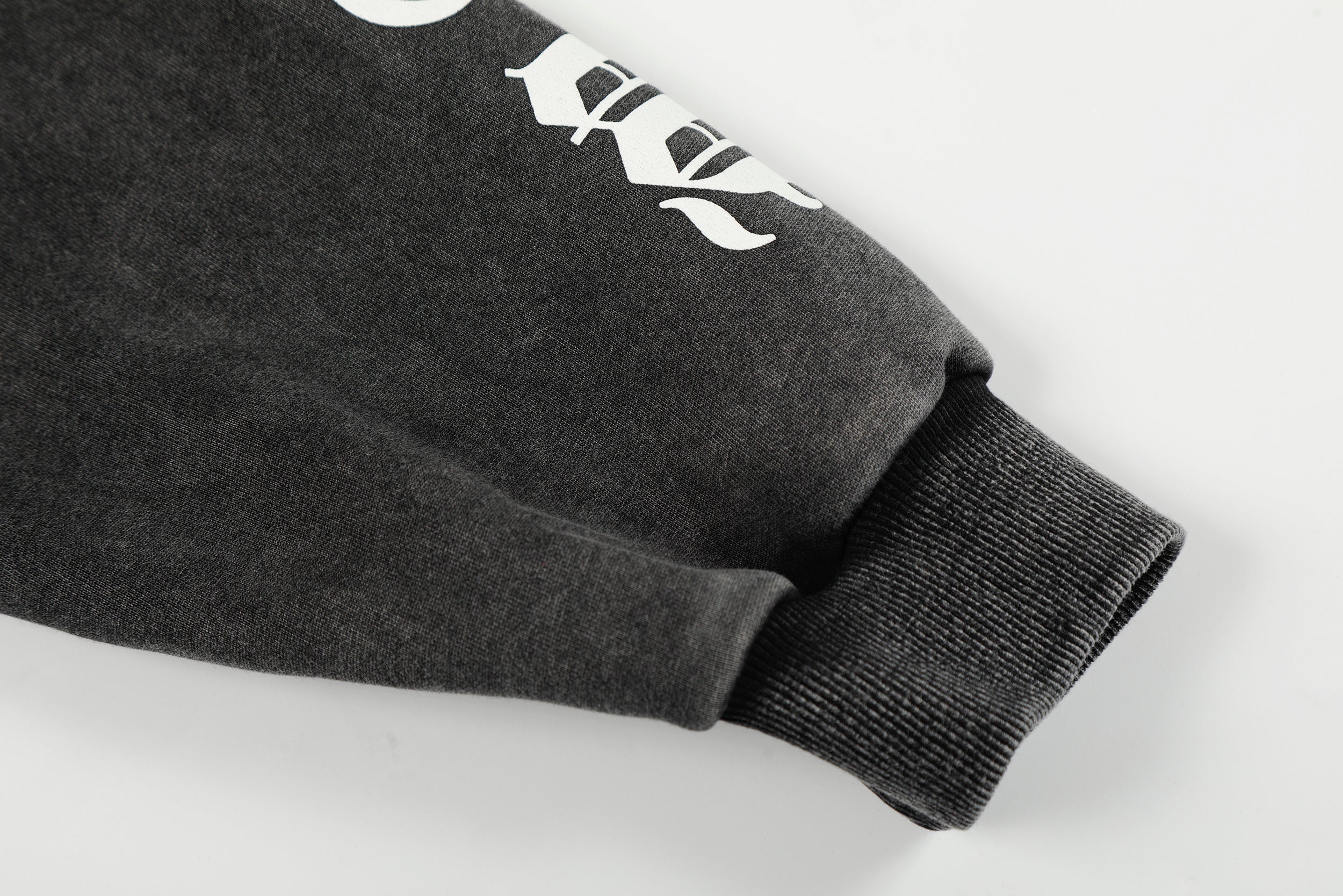 Distressed Graphic Zip Hoodie | Oversized Streetwear