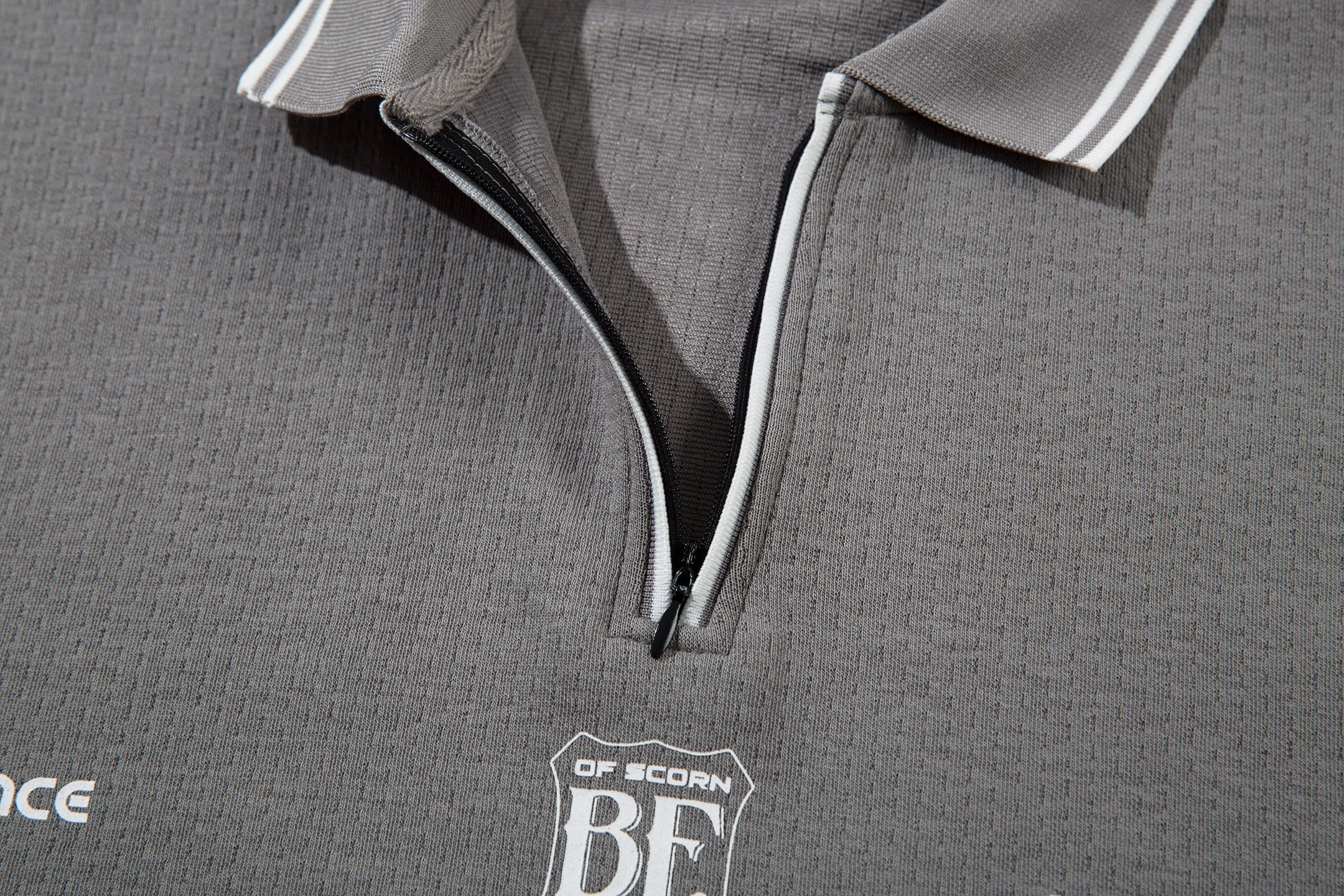 Varsity Mesh Polo Long Sleeve | Number 02 Collegiate Shirt
