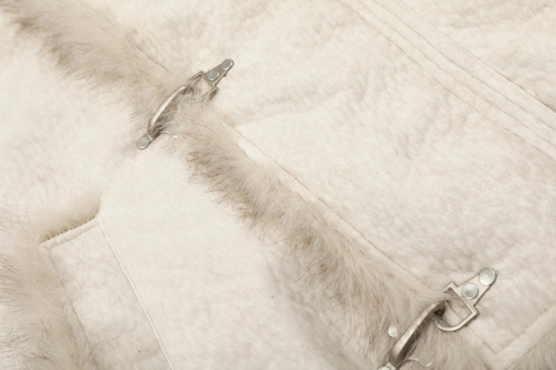 Omirad Fur-Trim Toggle Bomber Jacket | Winter Streetwear