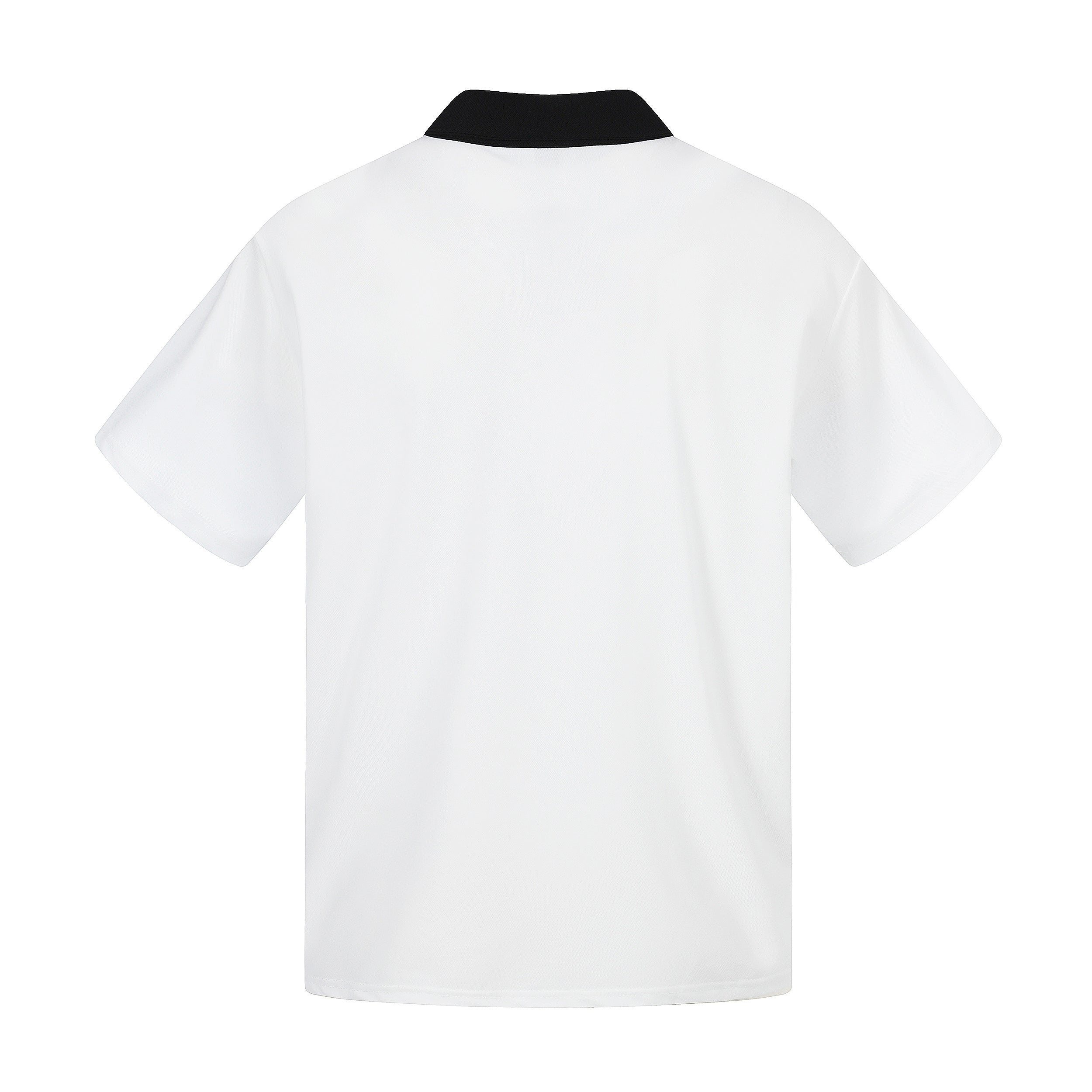 Men's Classic Stripe Crest Embroidered Polo Shirt | Omirad