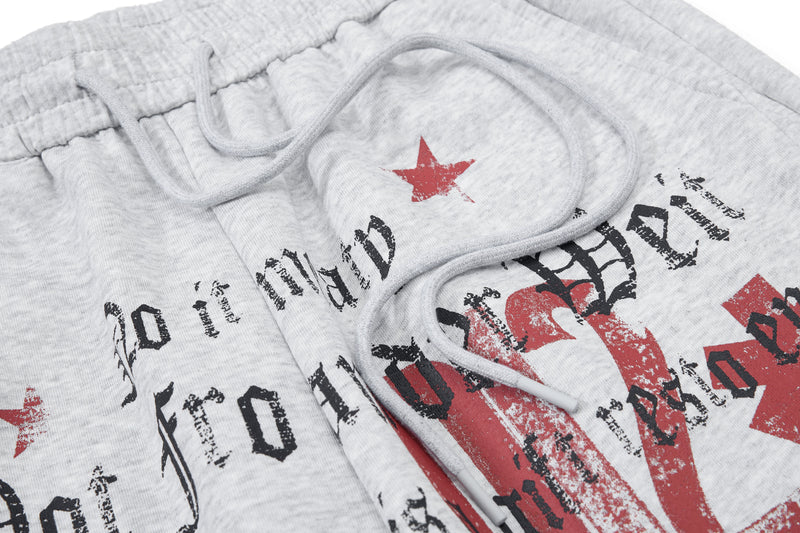 Omirad Vintage Star Wide-Leg Sweatpants | Retro Streetwear