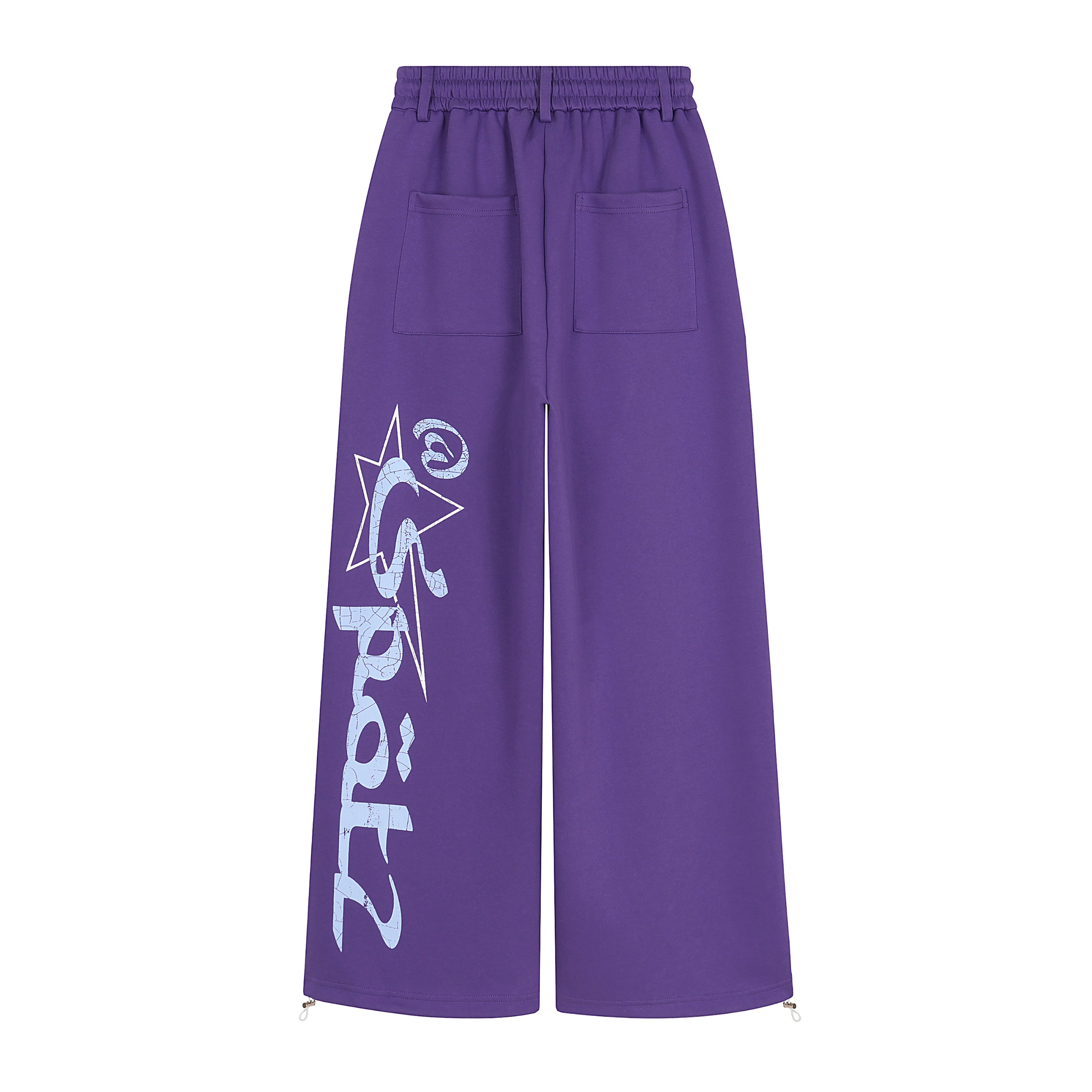 Graffiti Graphic Wide-Leg Sweatpants | Y2K Street Style