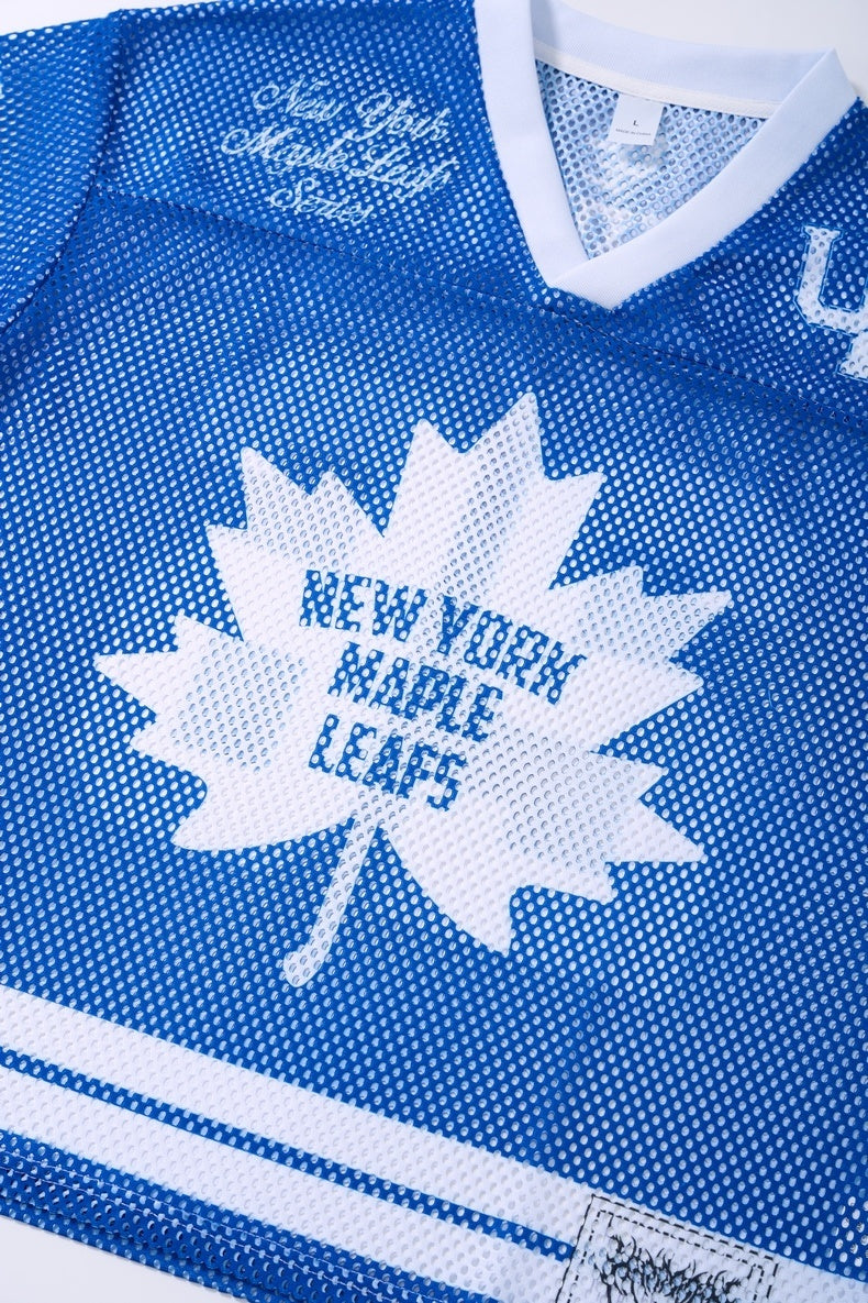 Omirad Maple 26 Mesh Jersey T-Shirt | Varsity Streetwear