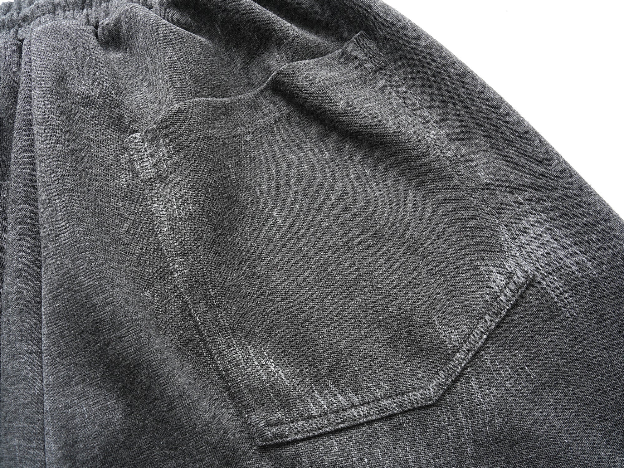 Distressed Print Wide-Leg Sweatpants | Streetwear Joggers