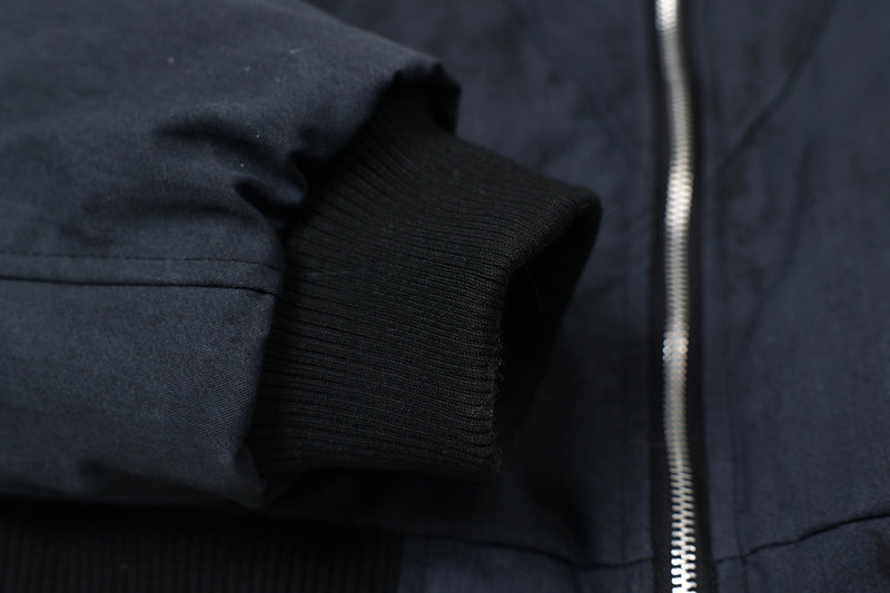 Omirad Frost-Fur Hooded Bomber Jacket | Cropped Streetwear