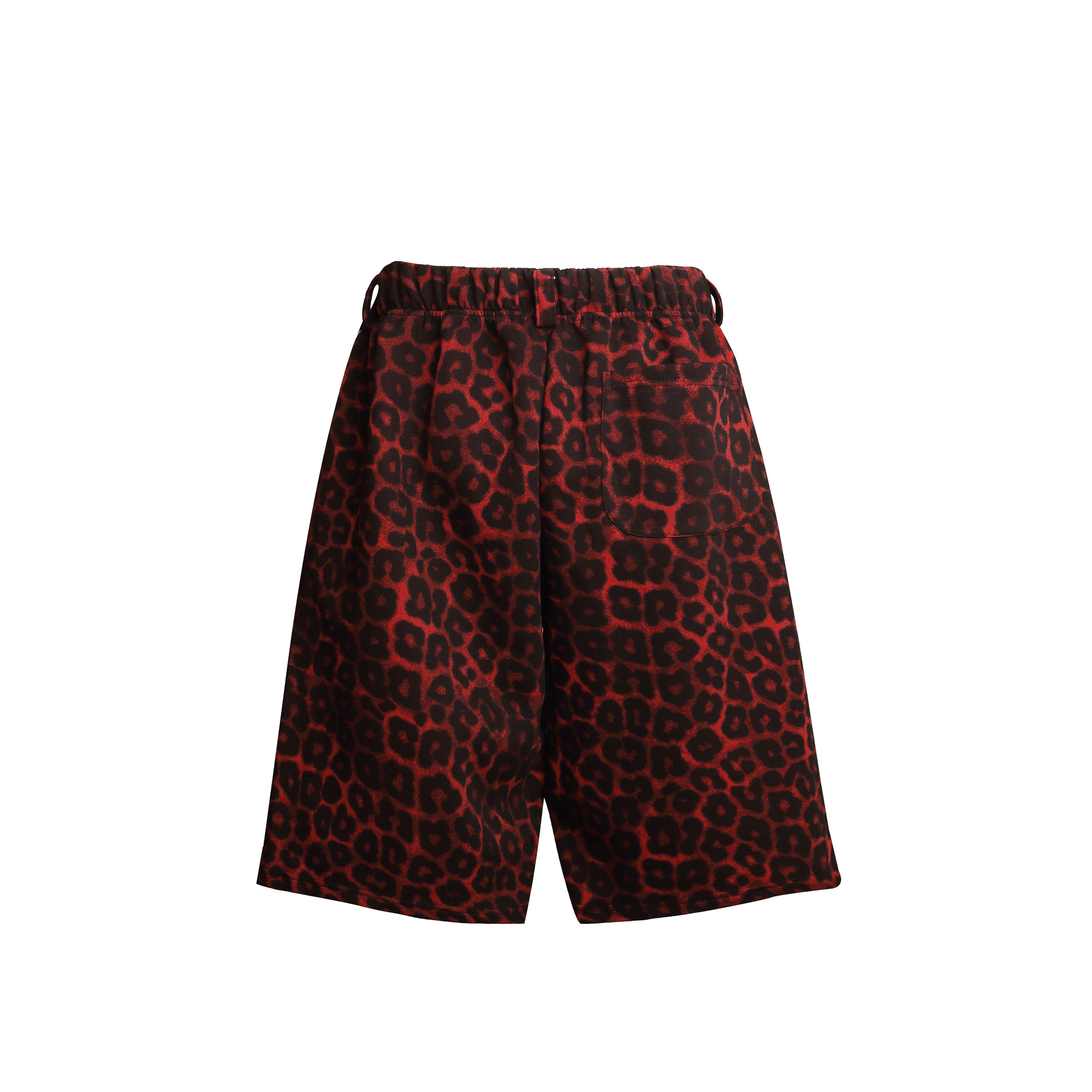 Omirad Leopard Print Loose Shorts | Streetwear Y2K