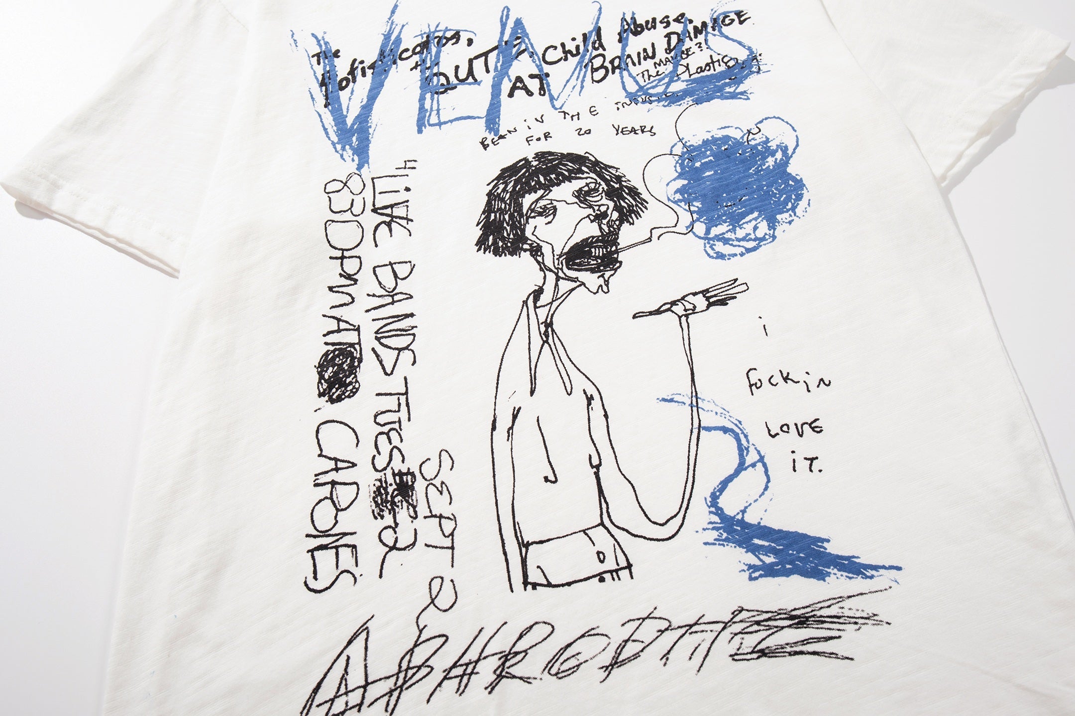 Abstract Sketch Graphic T-Shirt | Streetwear Art Tee