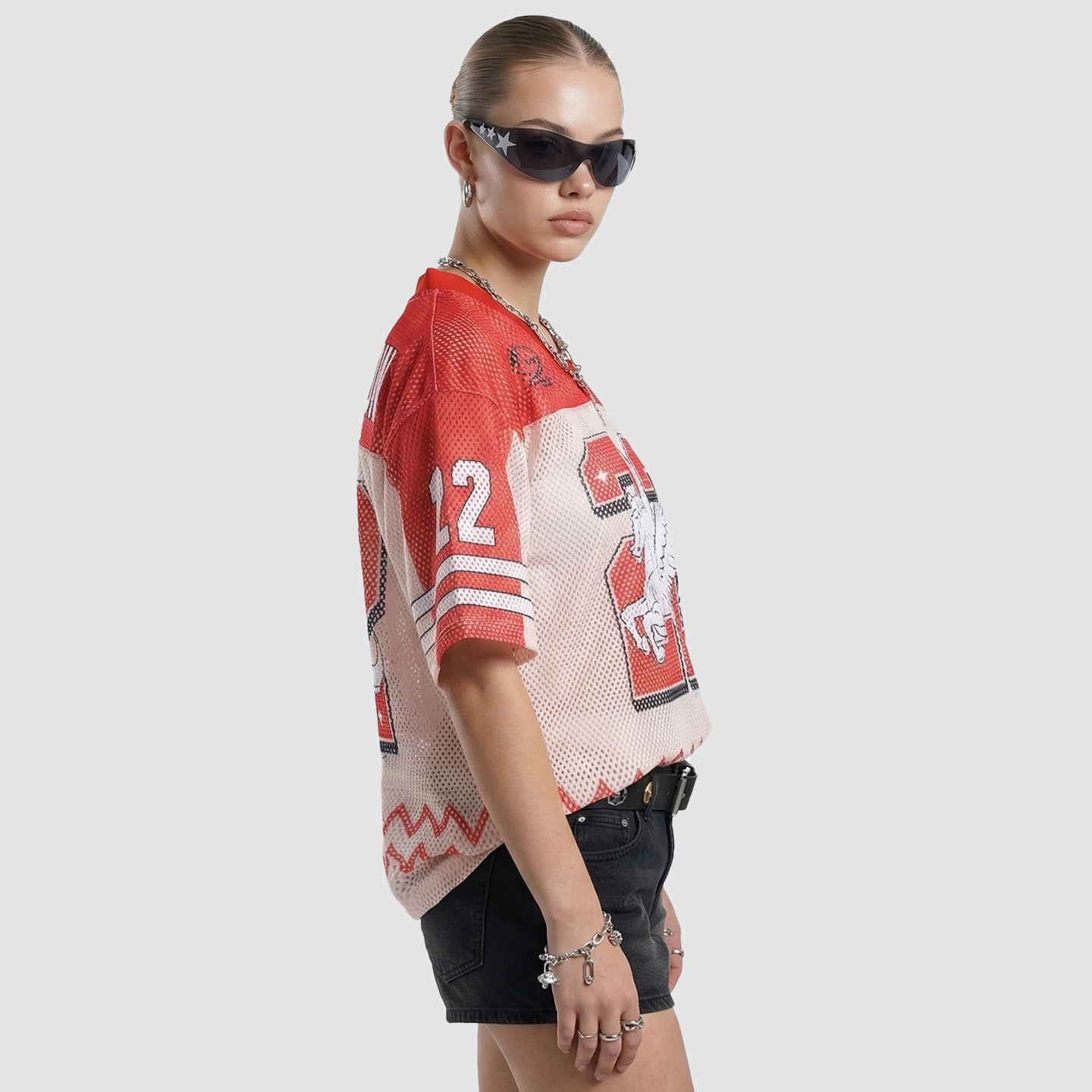 Omirad Noble Sun 22 Mesh Jersey T-Shirt | Streetwear