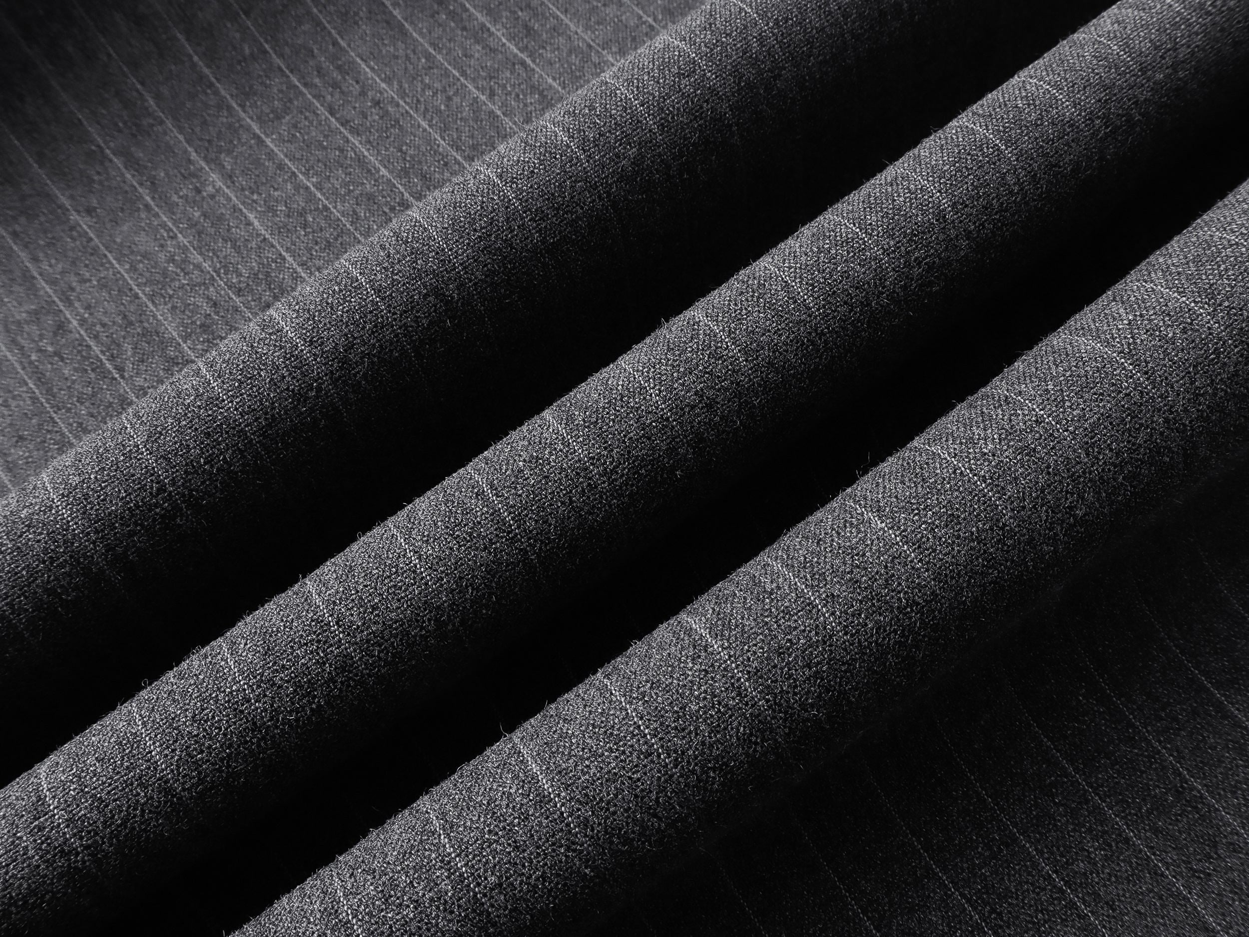 Pinstripe Wrap Wide-Leg Trousers | Avant-Garde Tailored Pants