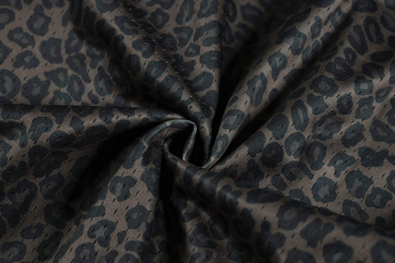 Omirad Leopard Wash Wide-Leg Sweatpants | Y2K Streetwear