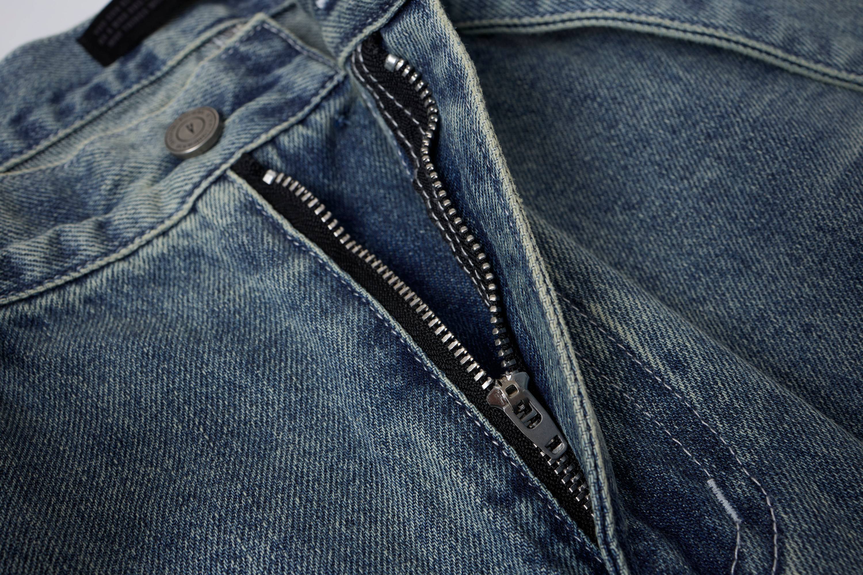 Spiderweb Panel Strap Denim Shorts | Washed Black Streetwear