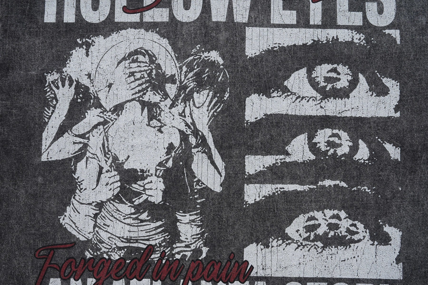 Omirad Hollow Eyes Atlanta Story Vintage Washed Graphic Tee