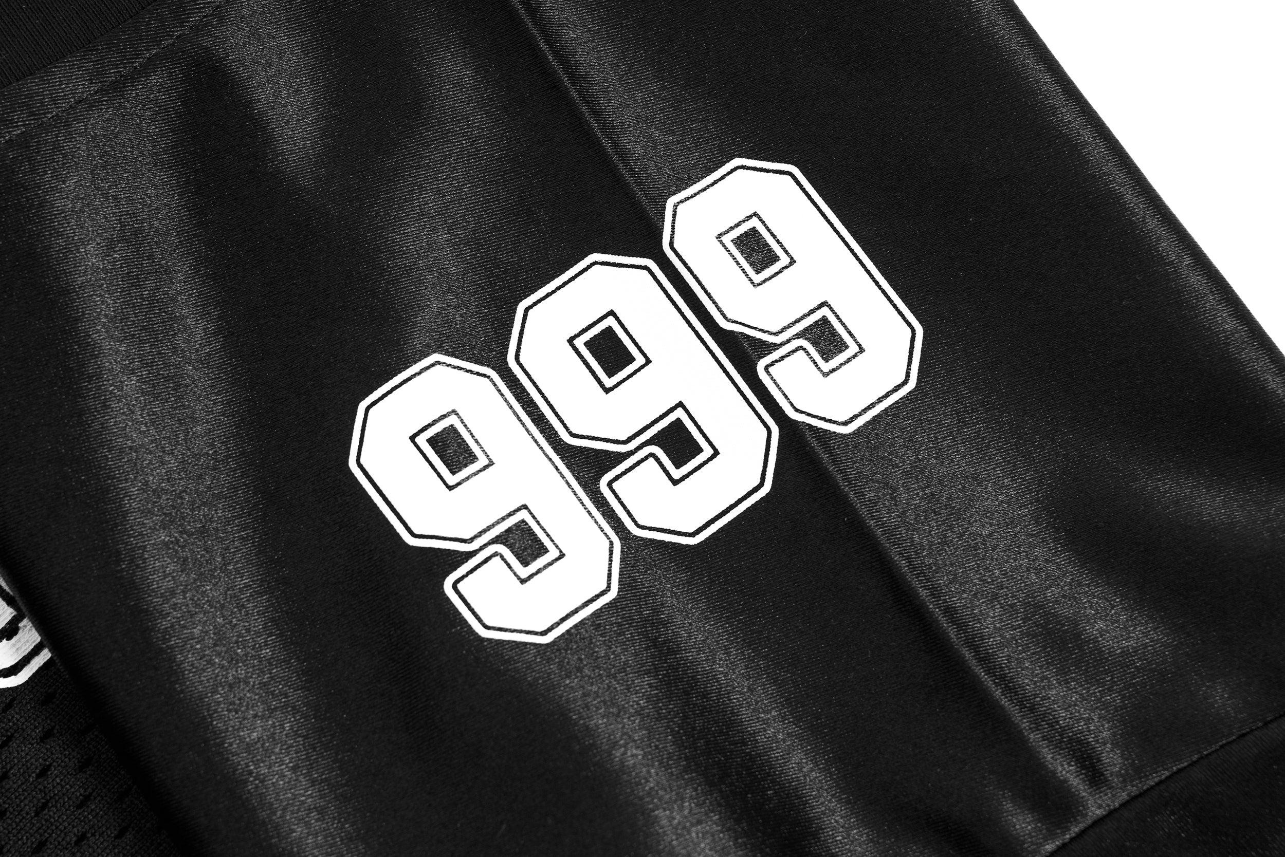 Growing MT99 Metallic Varsity Mesh Jersey Tee | 999 Graphic