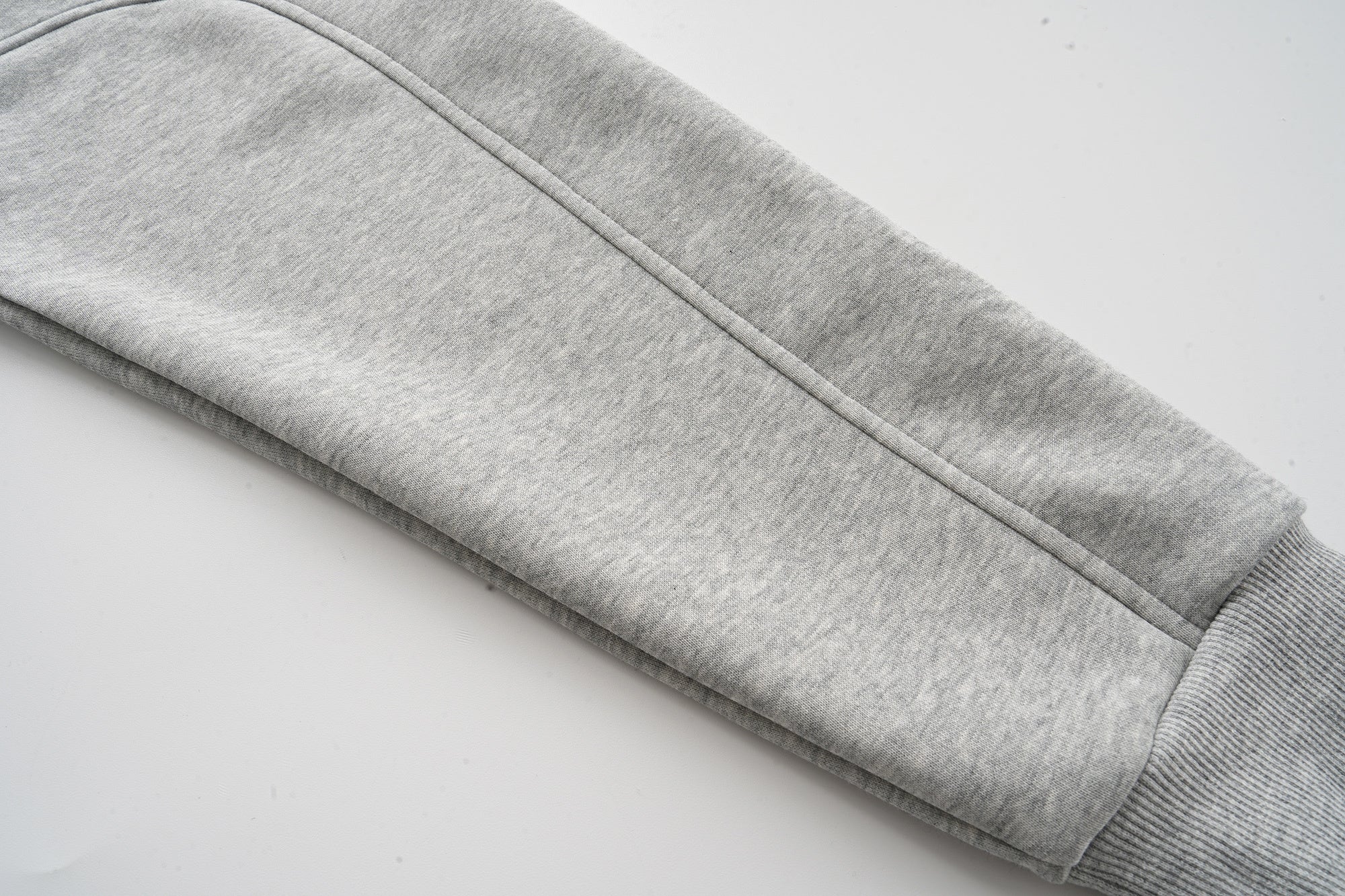 Omirad Business Card Graphic Zip Hoodie | Heather Grey