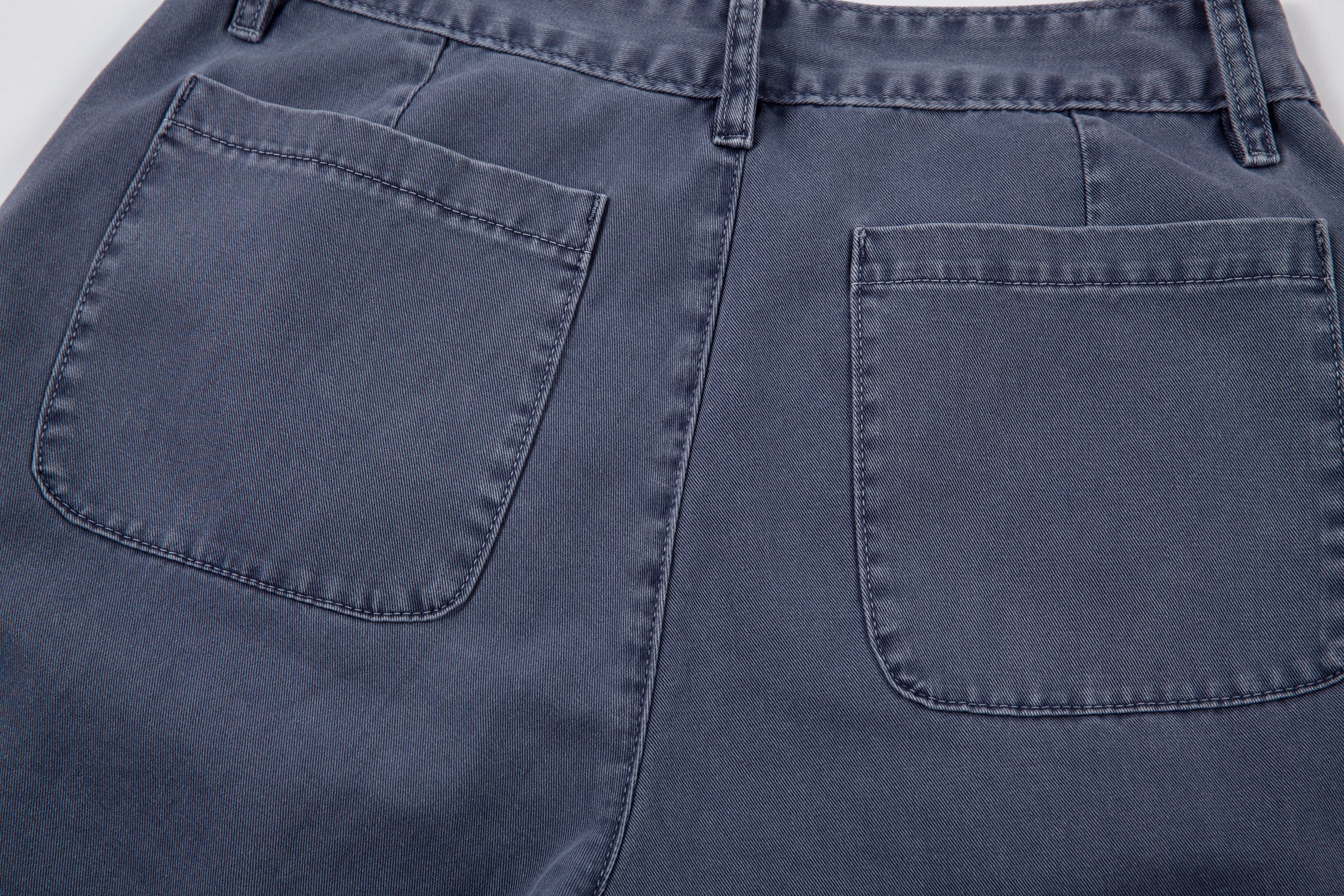 Omirad Curved-Cut Barrel Denim Pants | 100% Cotton Streetwear