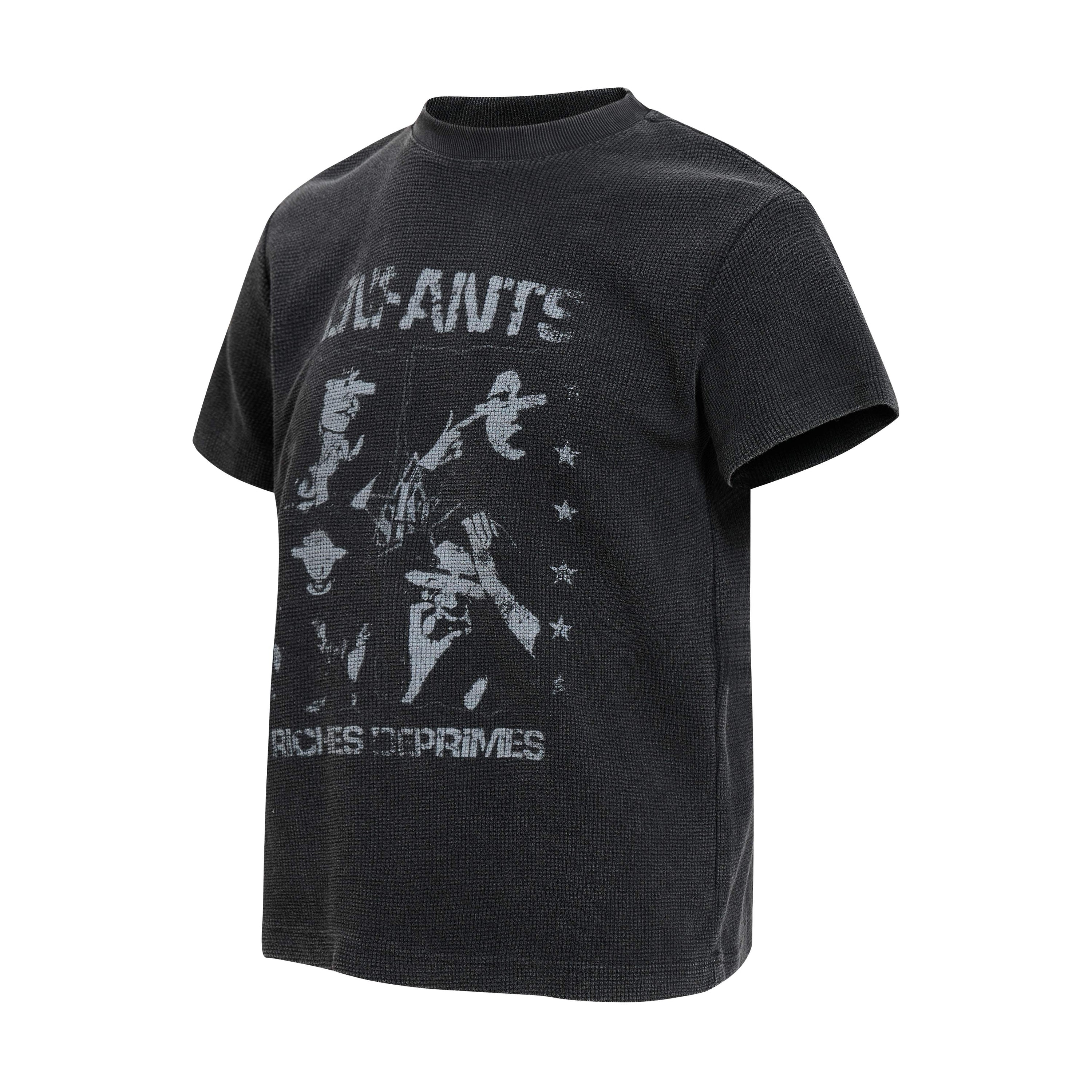 Enfants Riches Déprimés Vintage Waffle Knit Graphic T-Shirt