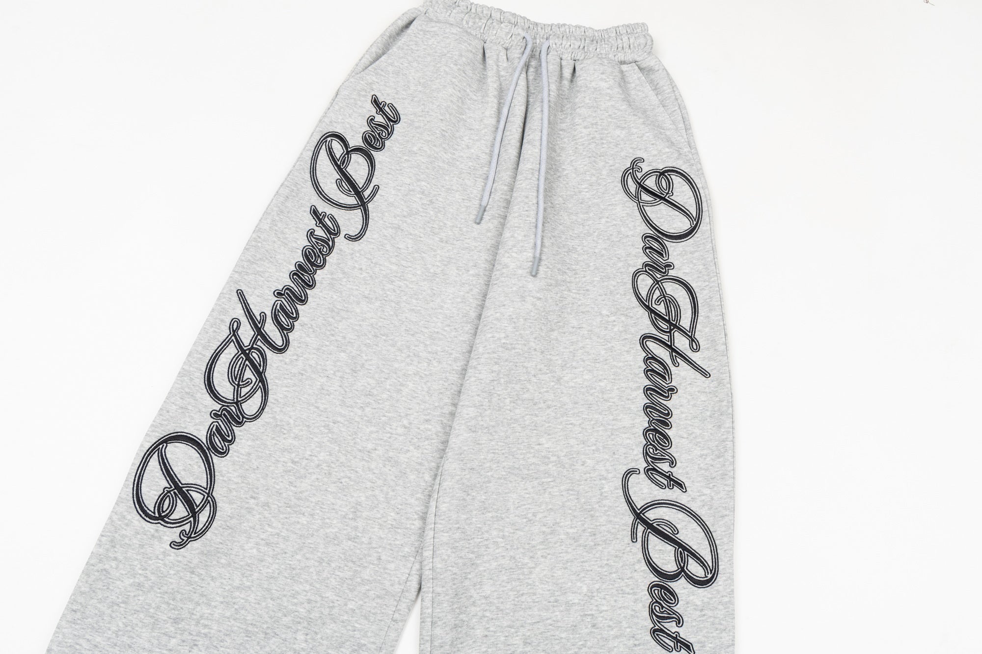 Script Logo Wide-Leg Sweatpants | Streetwear Joggers