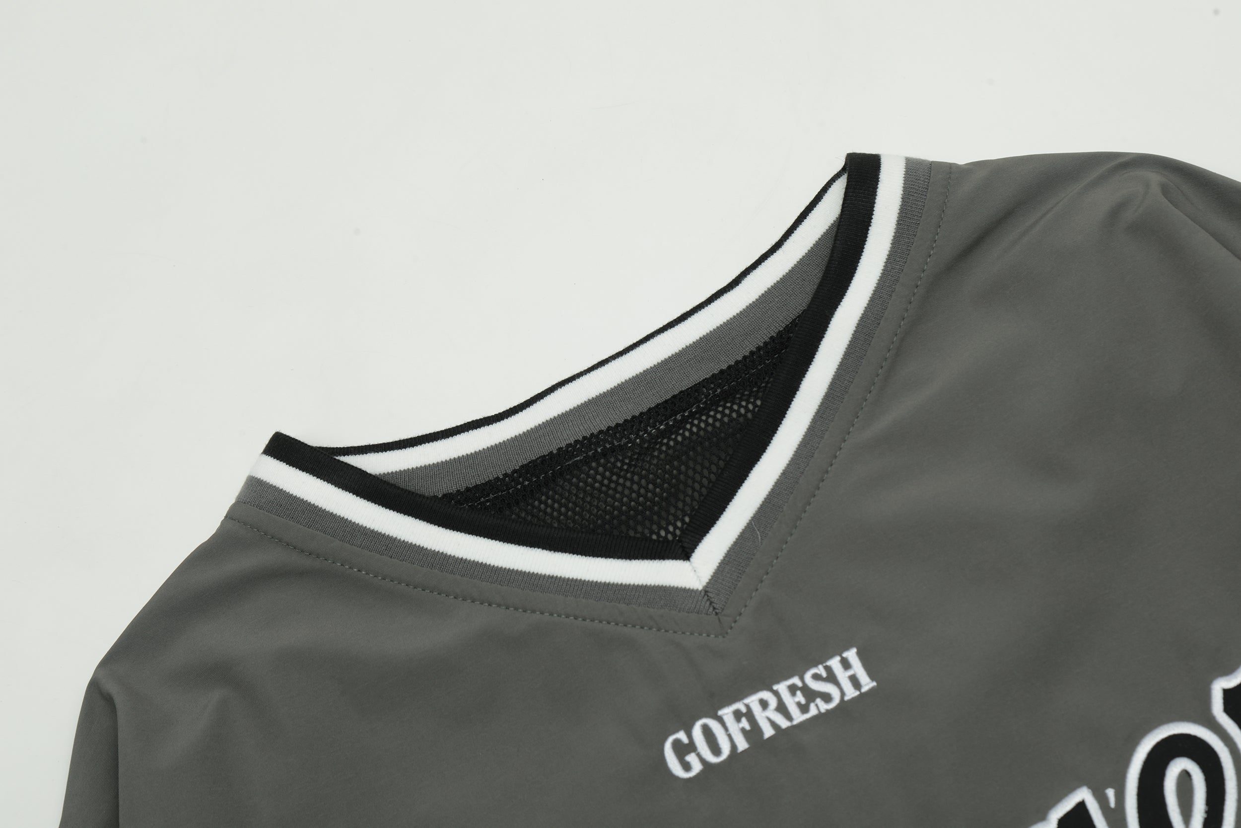Danges Varsity Windbreaker Pullover | Oversized Streetwear Top