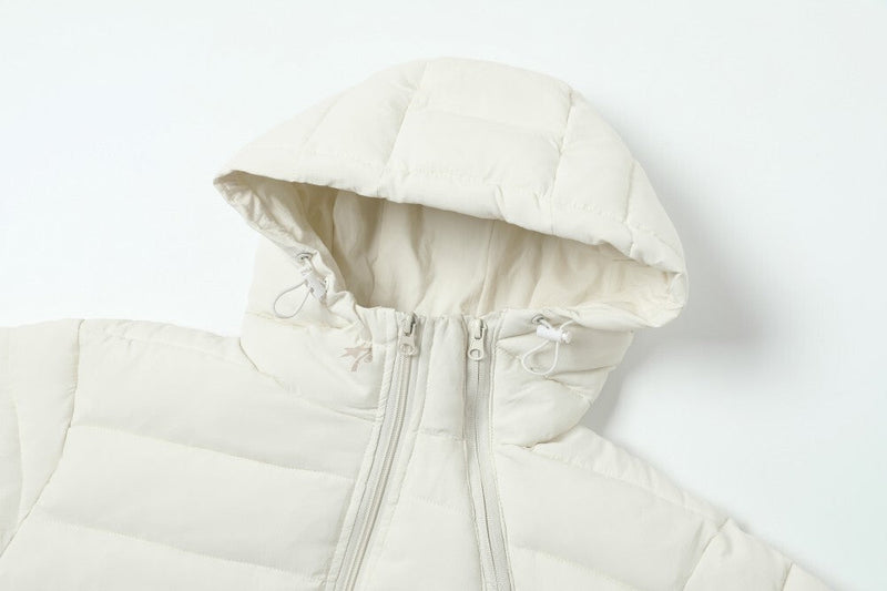 Omirad Minimalist Nylon Puffer Jacket with Hood