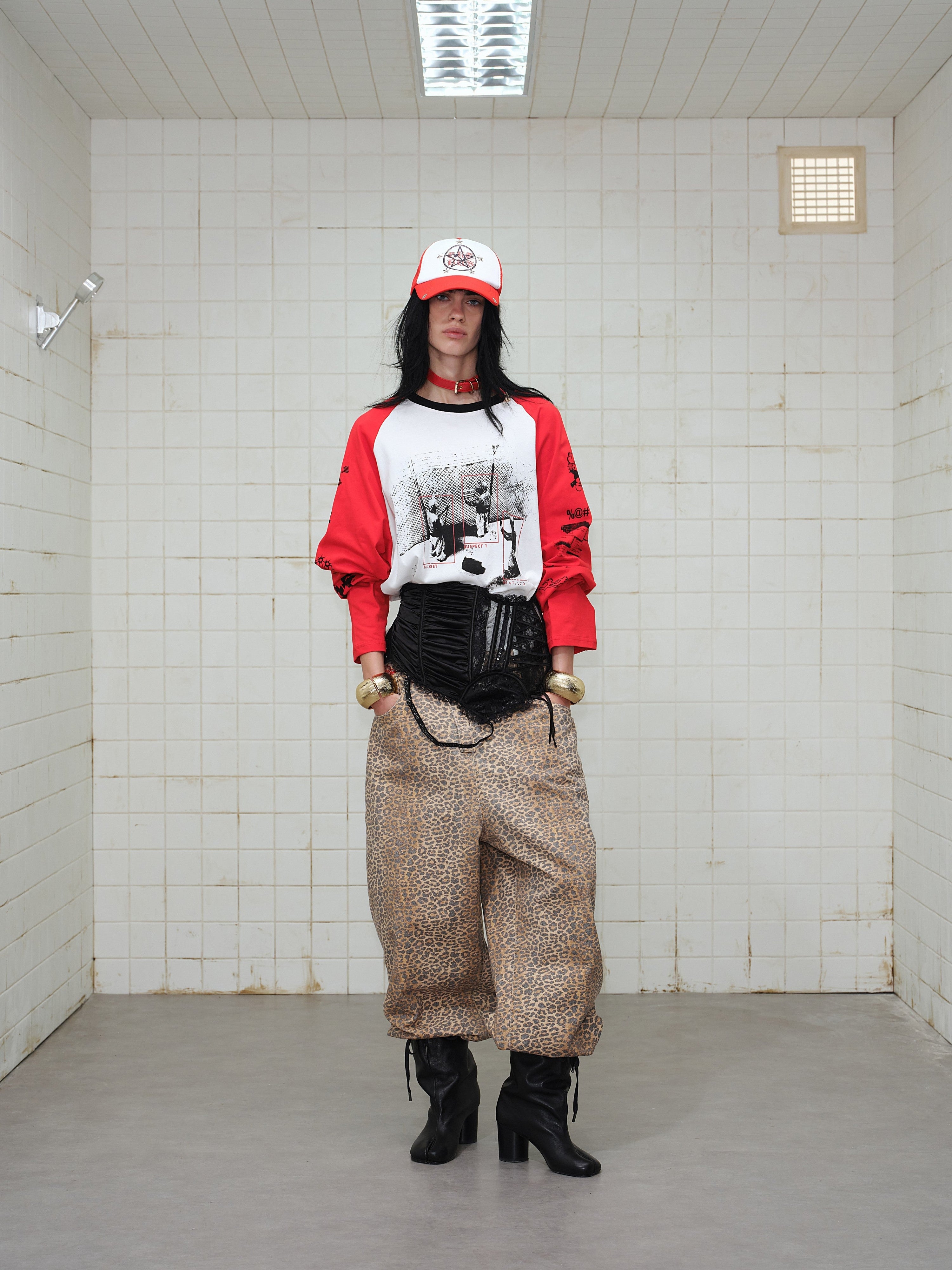 Omirad Graphic Raglan Long-Sleeve T-Shirt | Streetwear