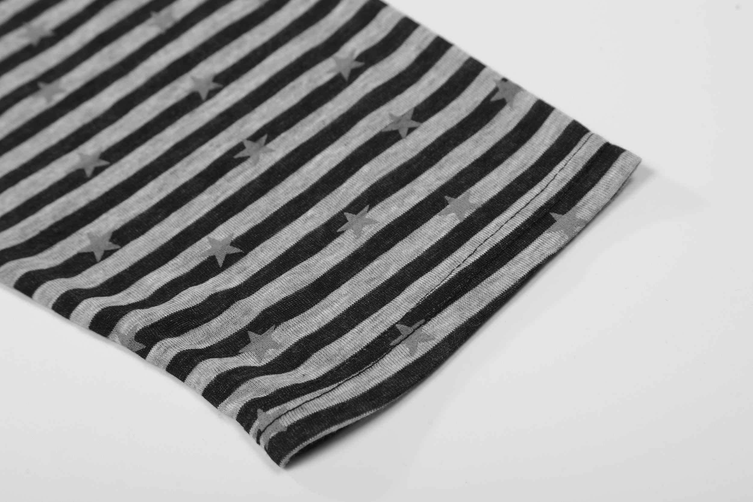 Omirad Star Stripe Long Sleeve Polo | Streetwear Polo Shirt
