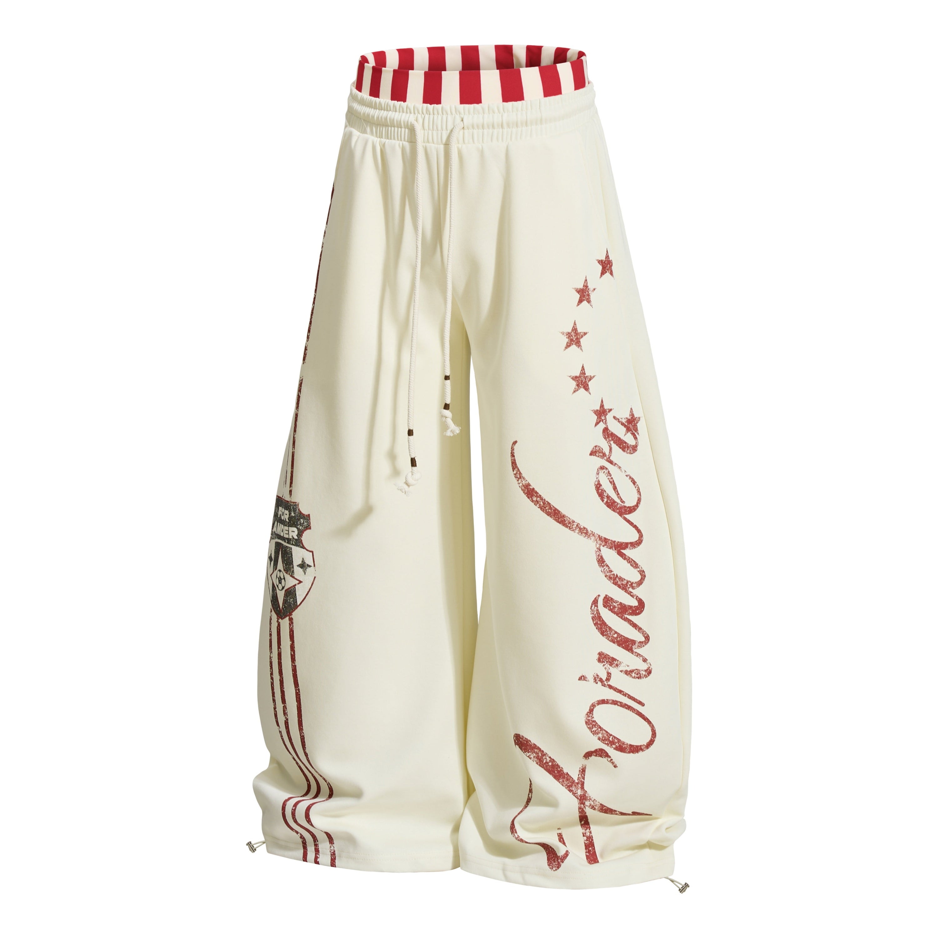 Omirad American Varsity Wide-Leg Sweatpants | Streetwear