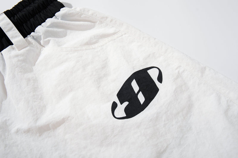 Omirad Starline Wide-Leg Track Pants | Star Graphic Streetwear