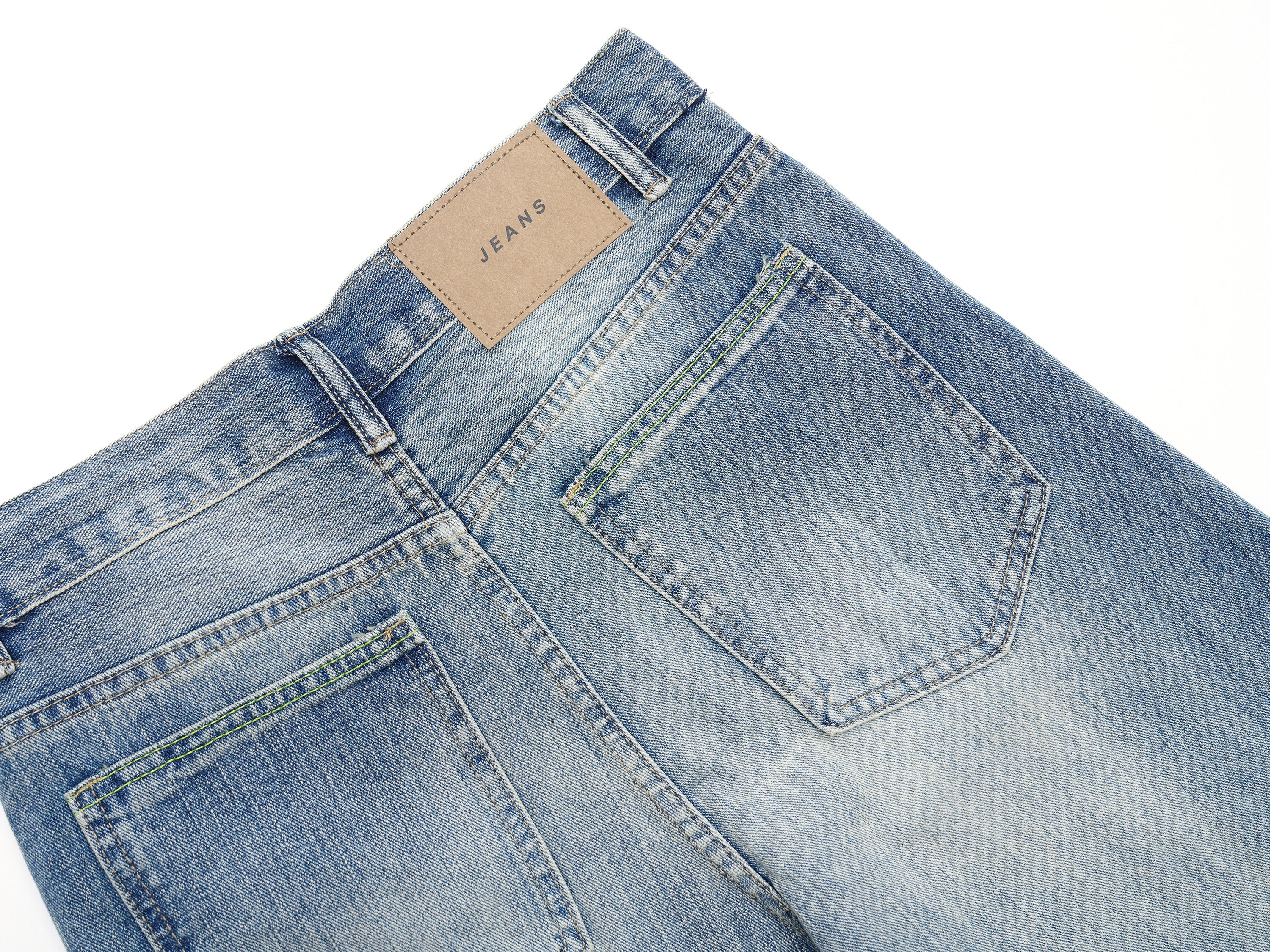 Omirad Vintage Fade Barrel Jeans | Wide Leg Streetwear Denim