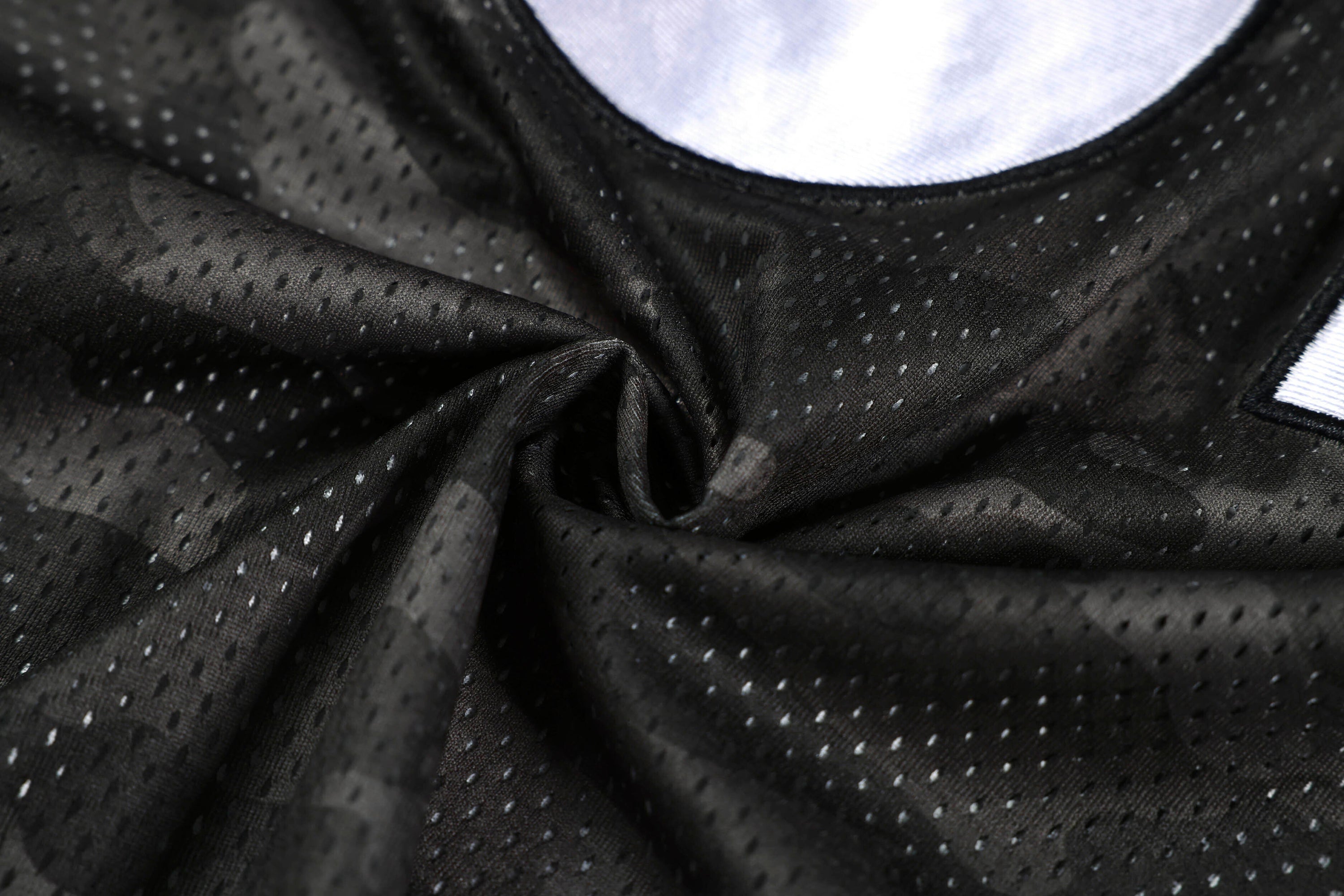 Camo 91 Athletic Jersey | Dark Camo Mesh Football Shirt