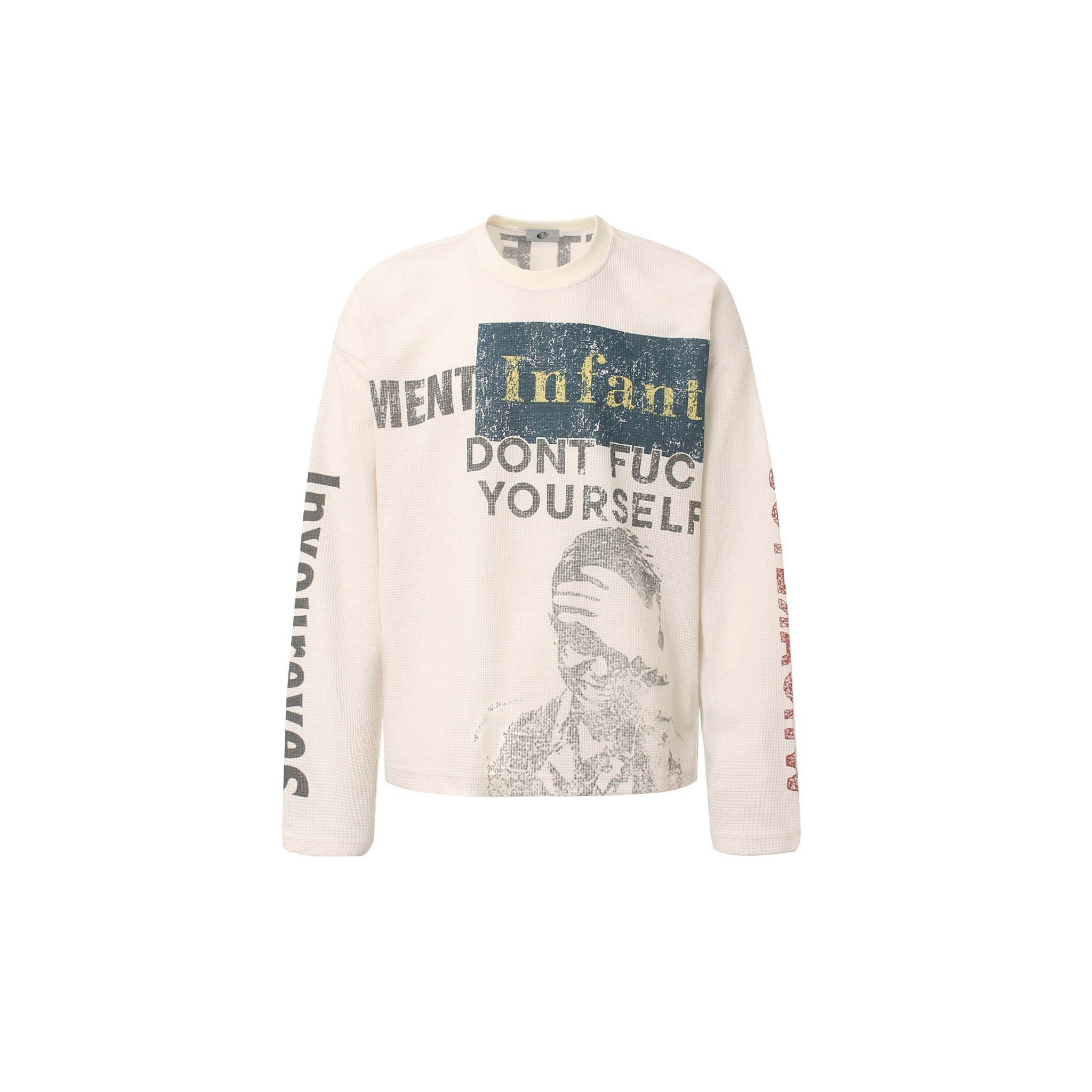 Omirad COPYCAT WAR Heavy Waffle Long Sleeve | Streetwear