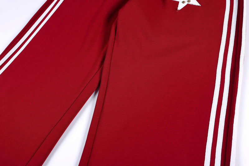 Omirad 1996 Varsity Track Pants | Retro Wide-Leg Streetwear