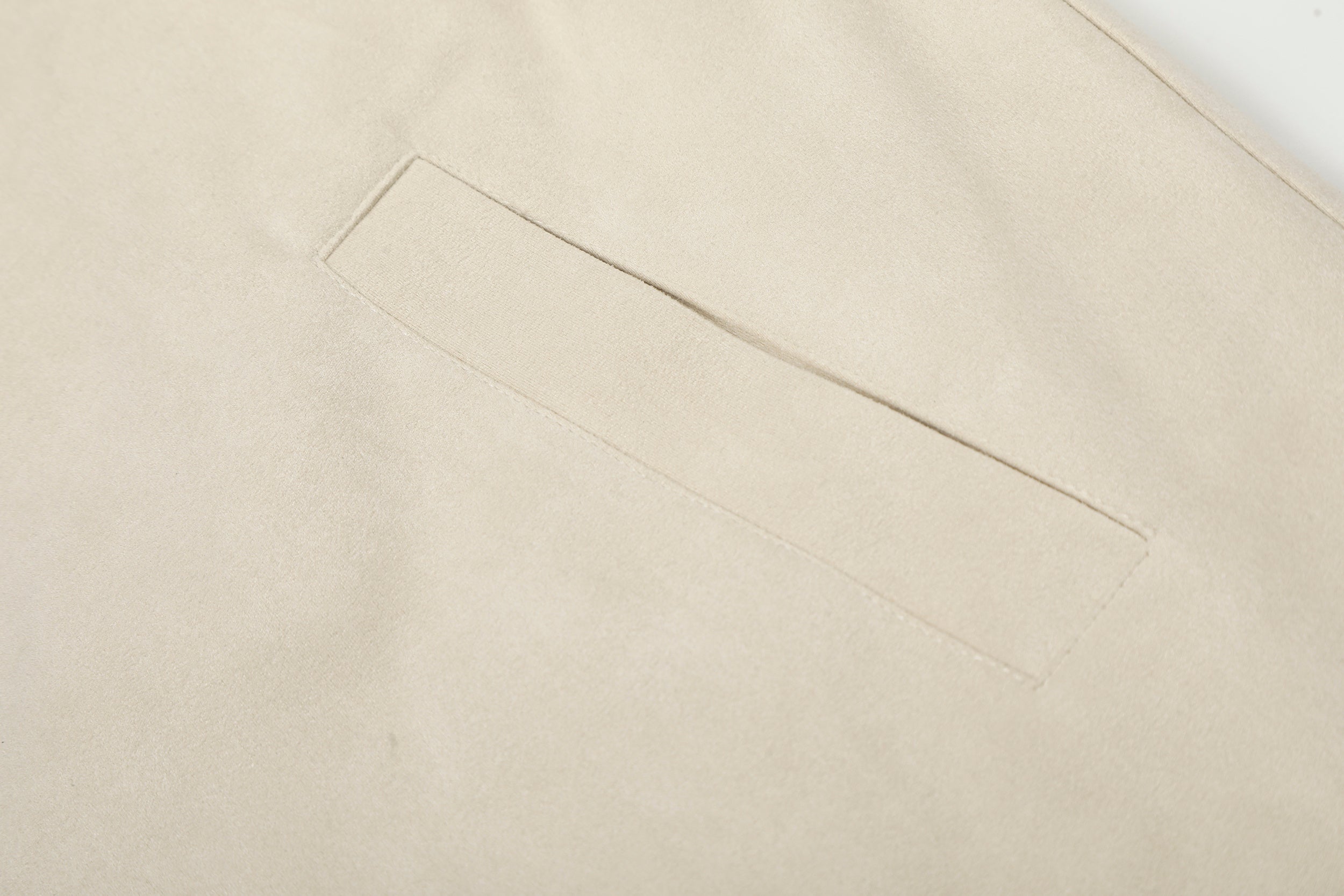Toggle-Closure Embroidered Stand-Collar Cotton Jacket