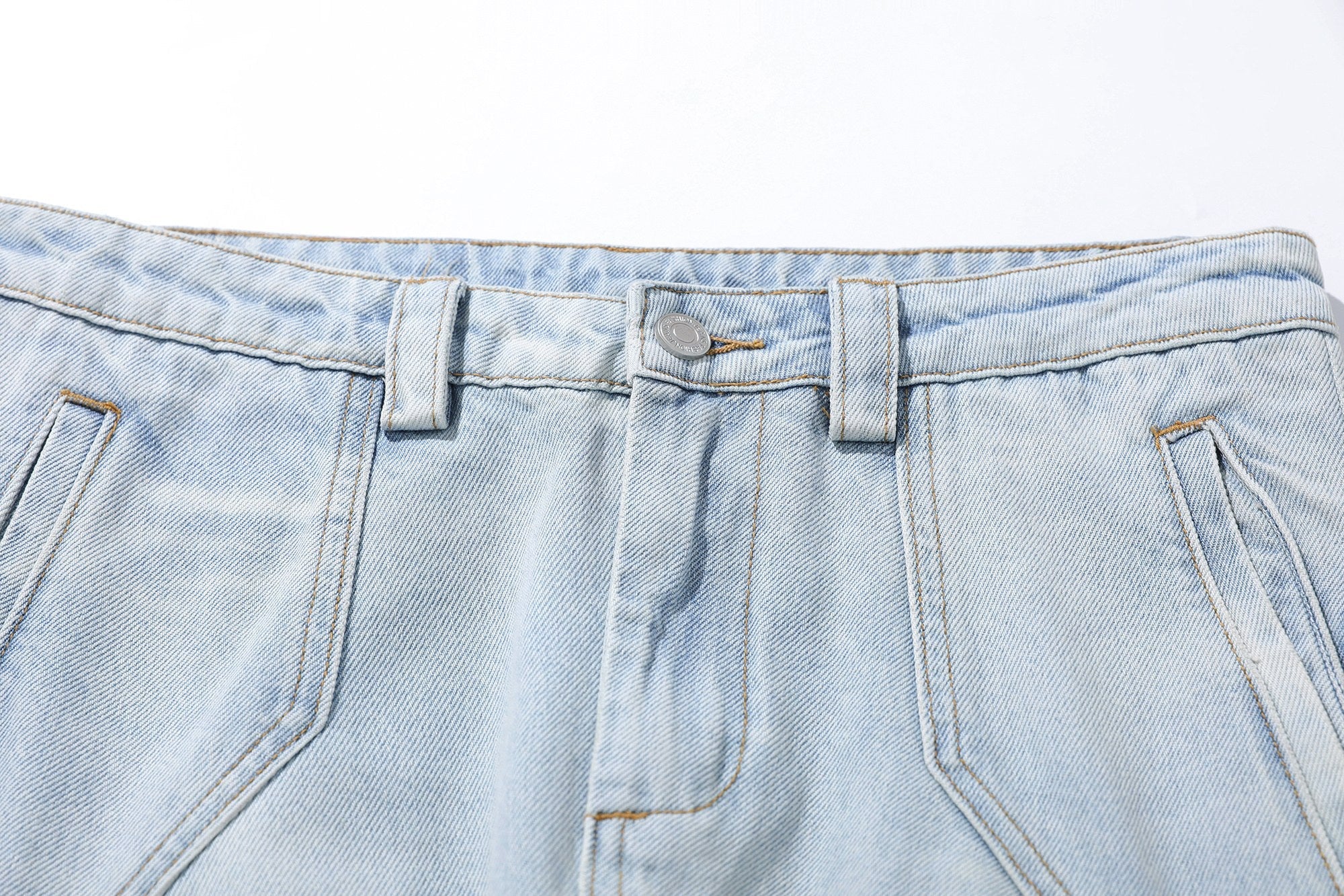 Omirad Ice Fade Panel Denim | Wide-Leg Balloon Fit Jeans