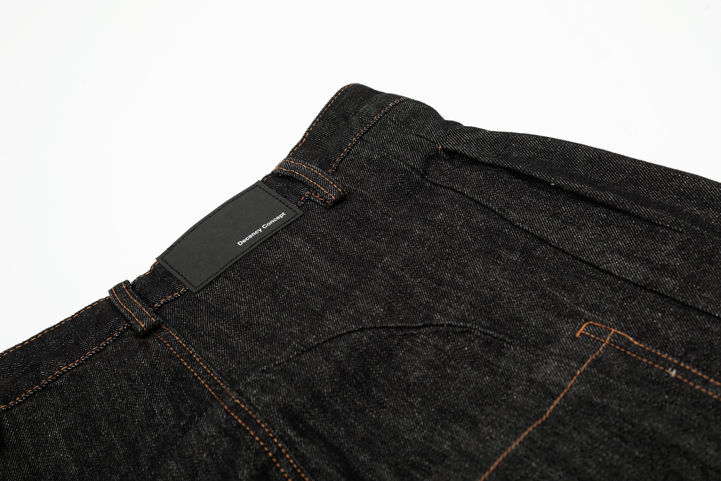 Omirad Wide-Leg Balloon Denim Jeans | Raw Black
