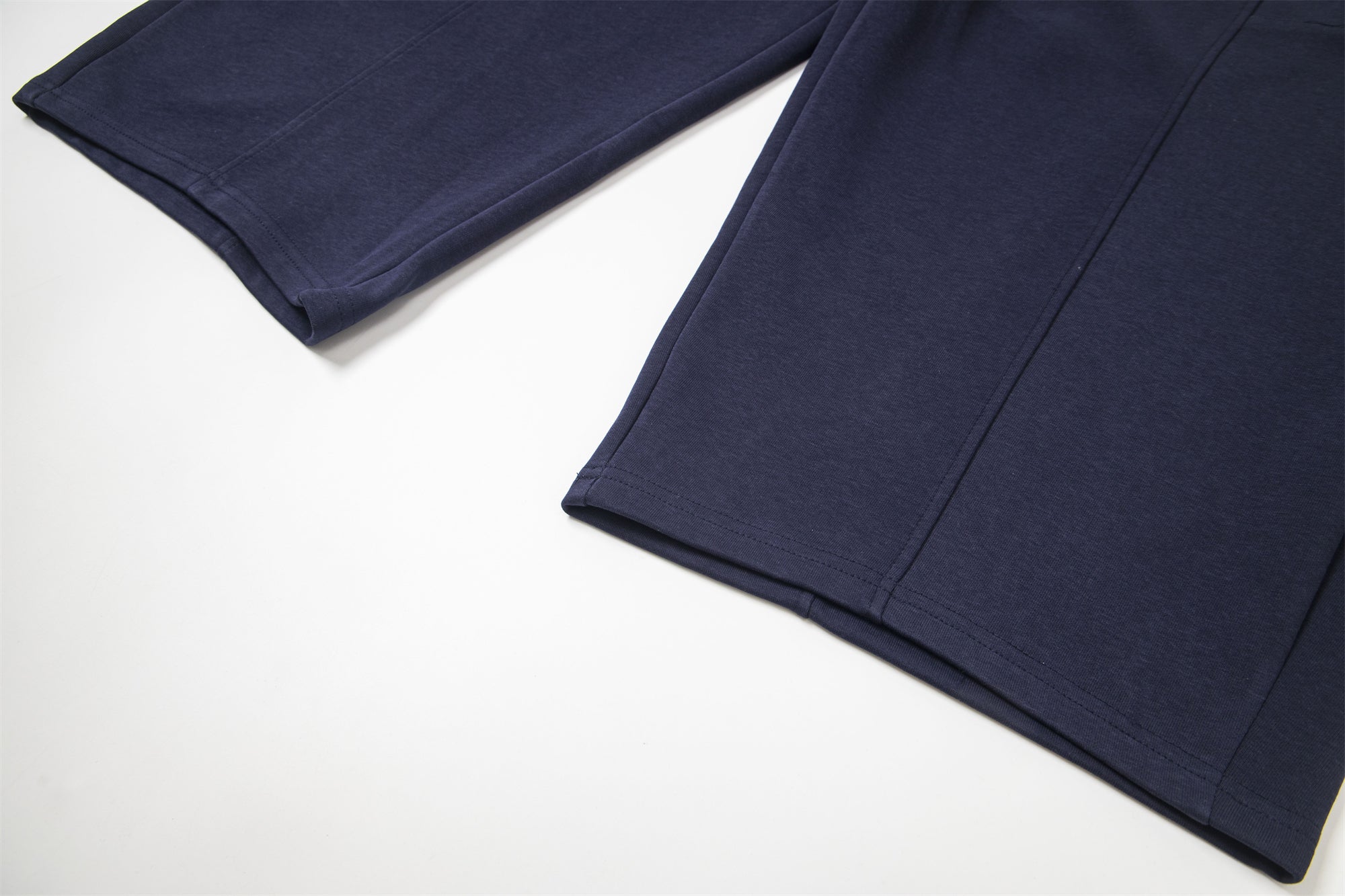 Plaid-Tied Wide-Leg Sweatpants with Chenille Patch | Makenochoice