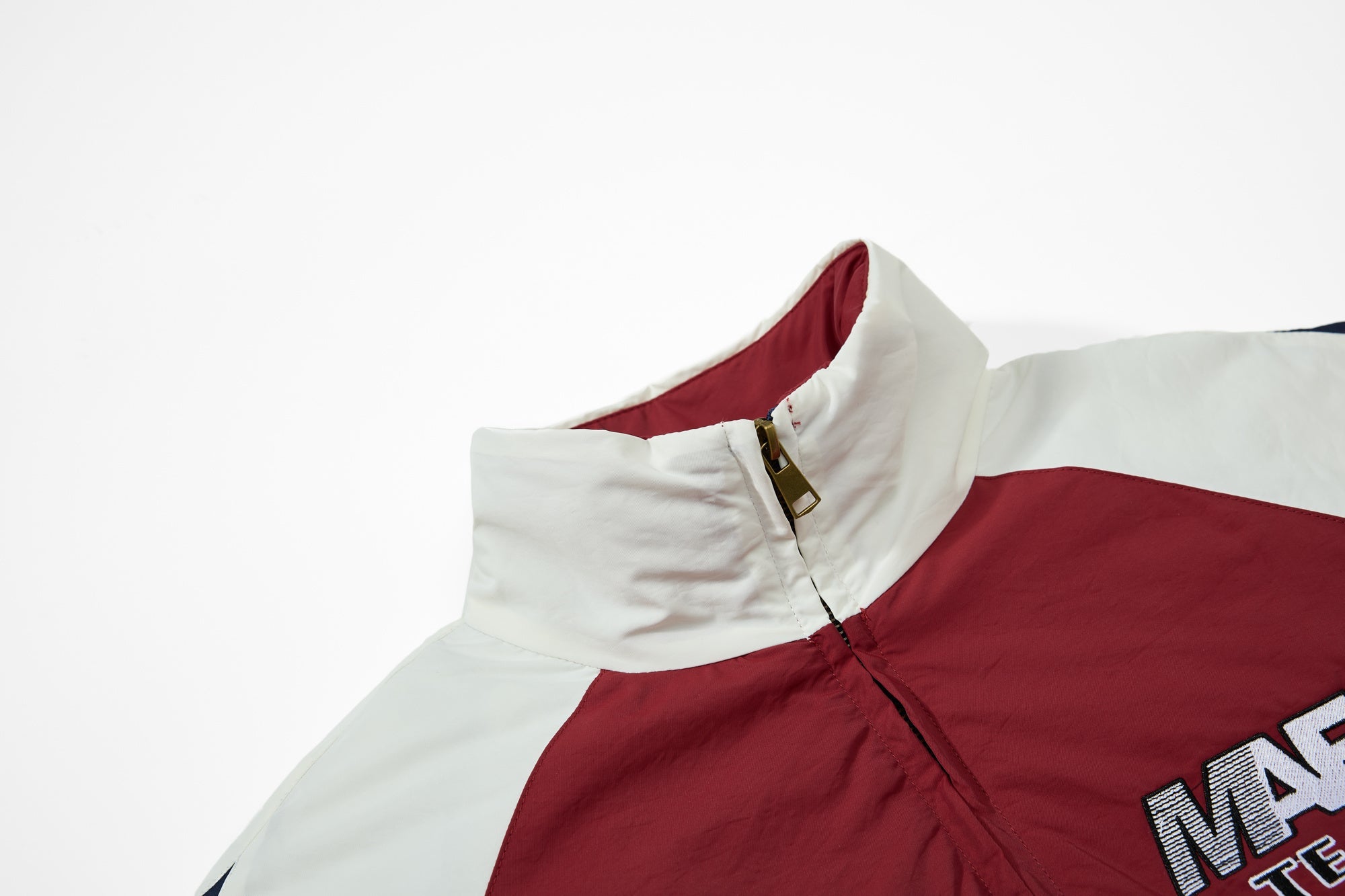 Retro Racing Colorblock Bomber Jacket | MAFA Vintage