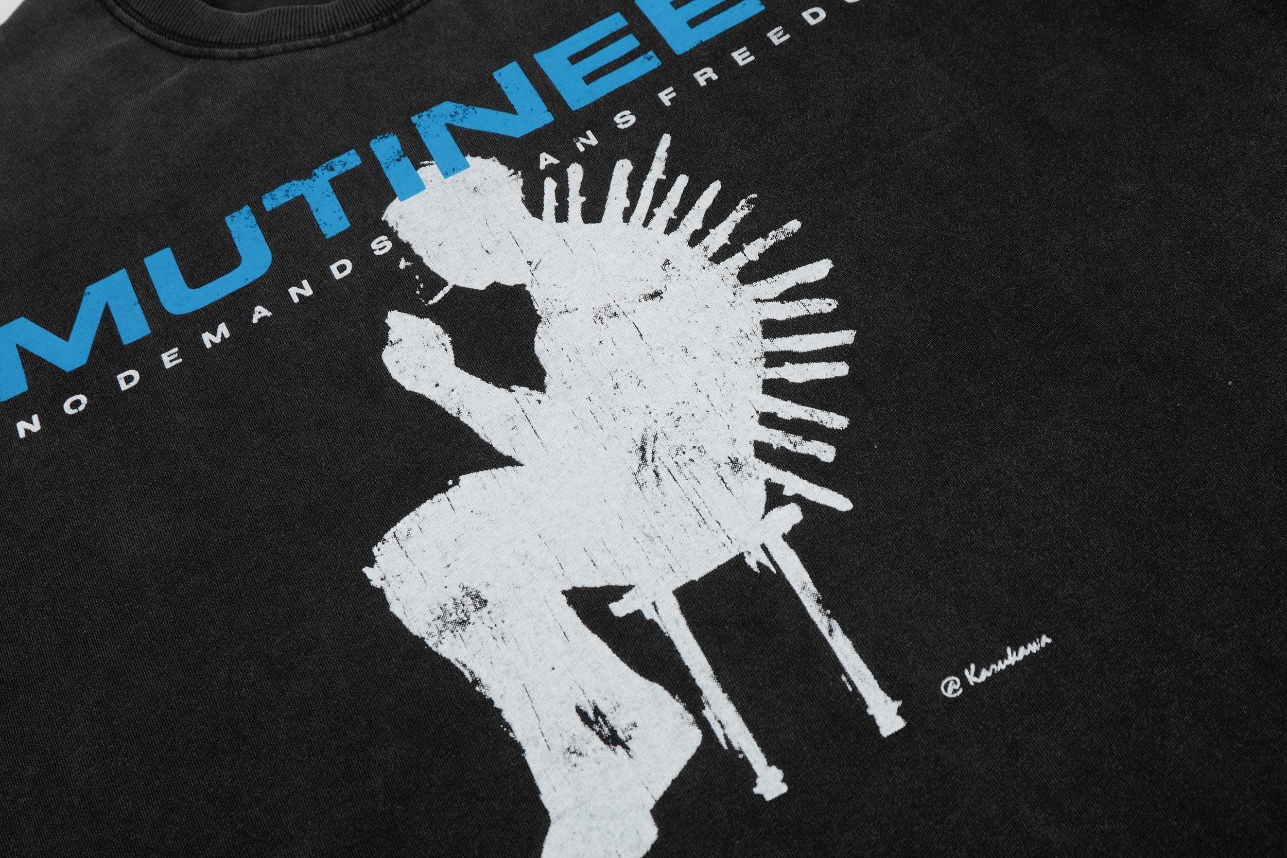 Omirad Mutineer Graphic Tee | Vintage Washed Streetwear